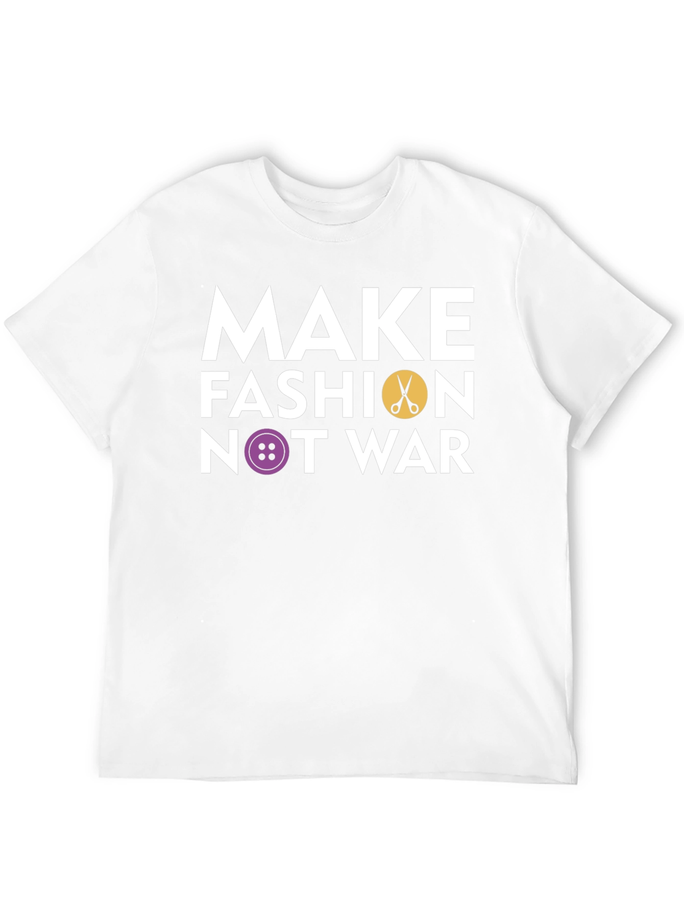 Make Fashion Not War Graphic T-Shirt