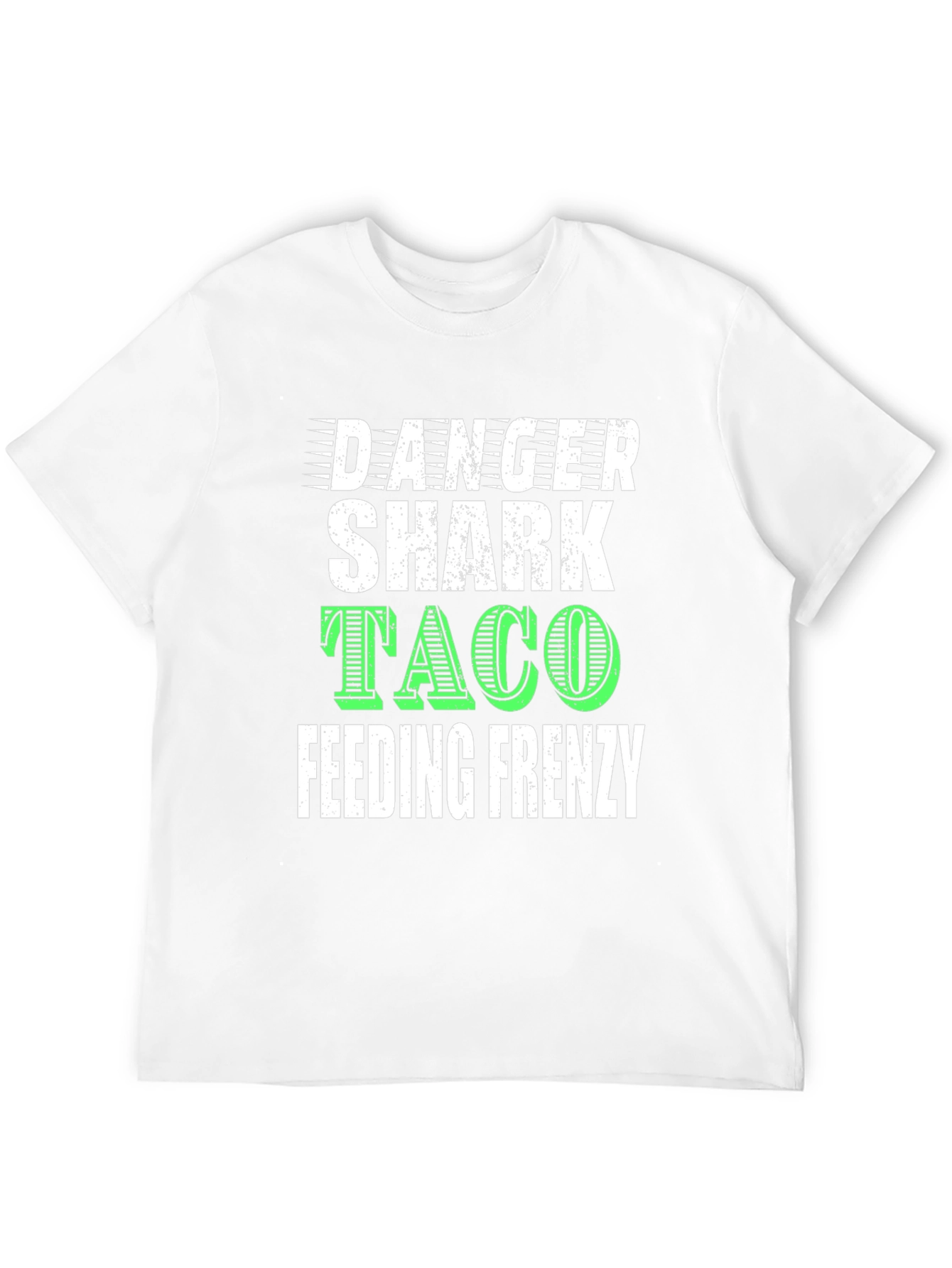 Danger Shark Taco Feeding Frenzy Graphic T-Shirt