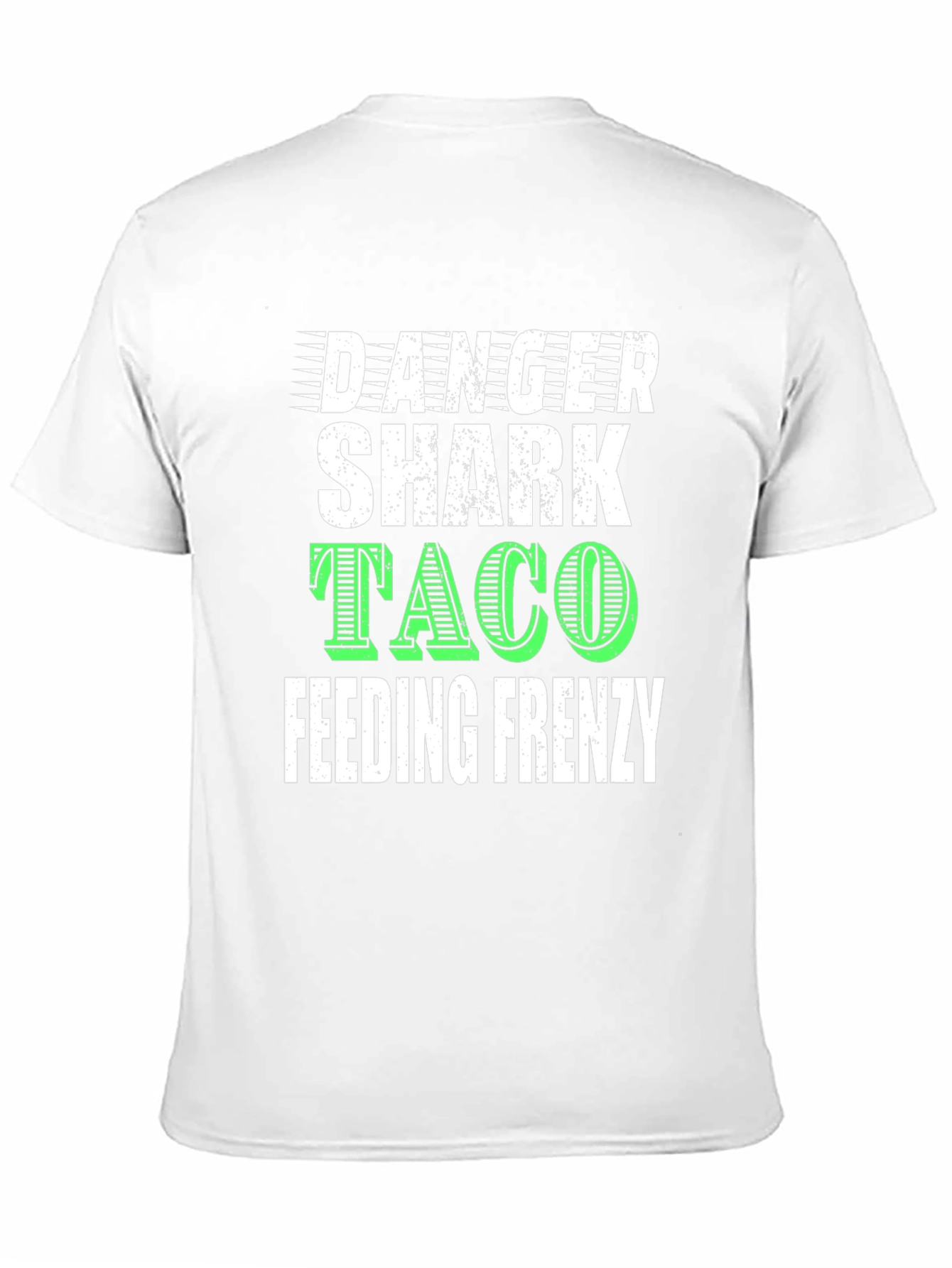 Danger Shark Taco Feeding Frenzy Graphic T-Shirt