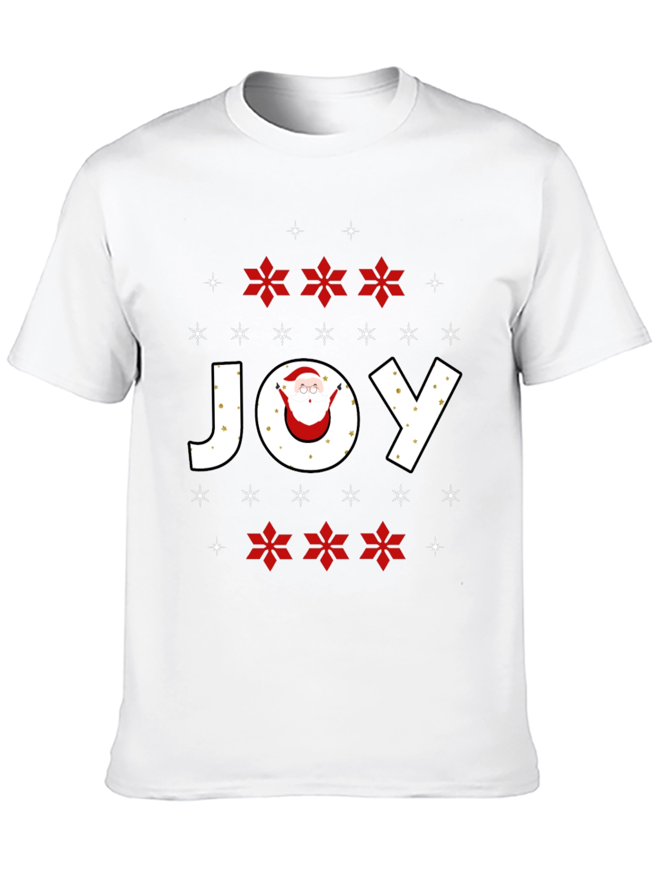 Holiday Joy Santa Graphic Tee