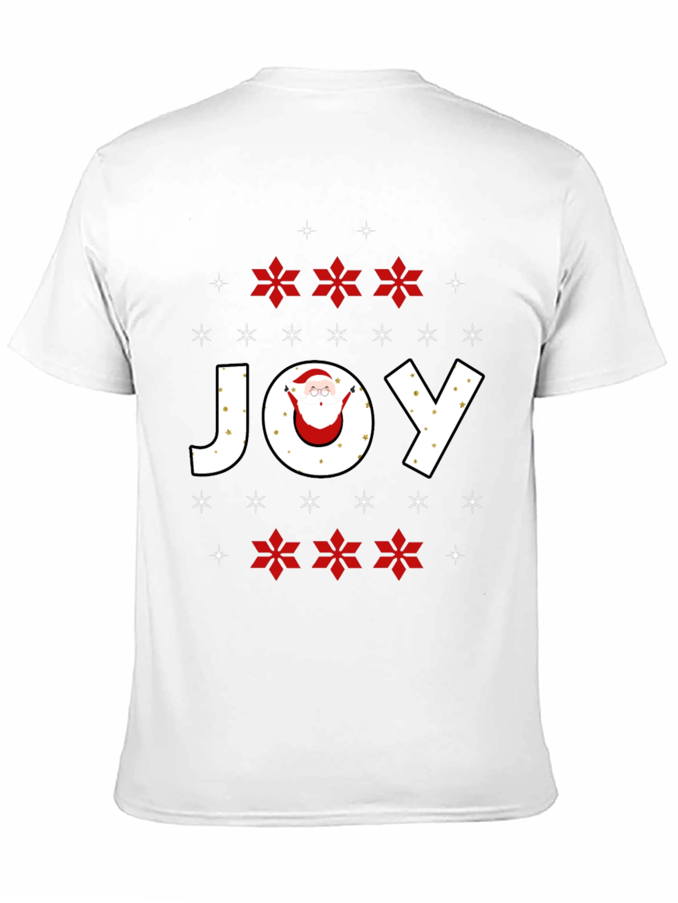 Holiday Joy Santa Graphic Tee