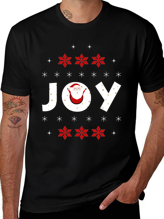 Holiday Joy Santa Graphic Tee