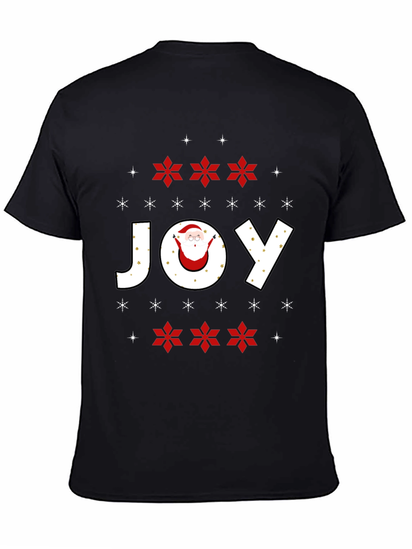 Holiday Joy Santa Graphic Tee