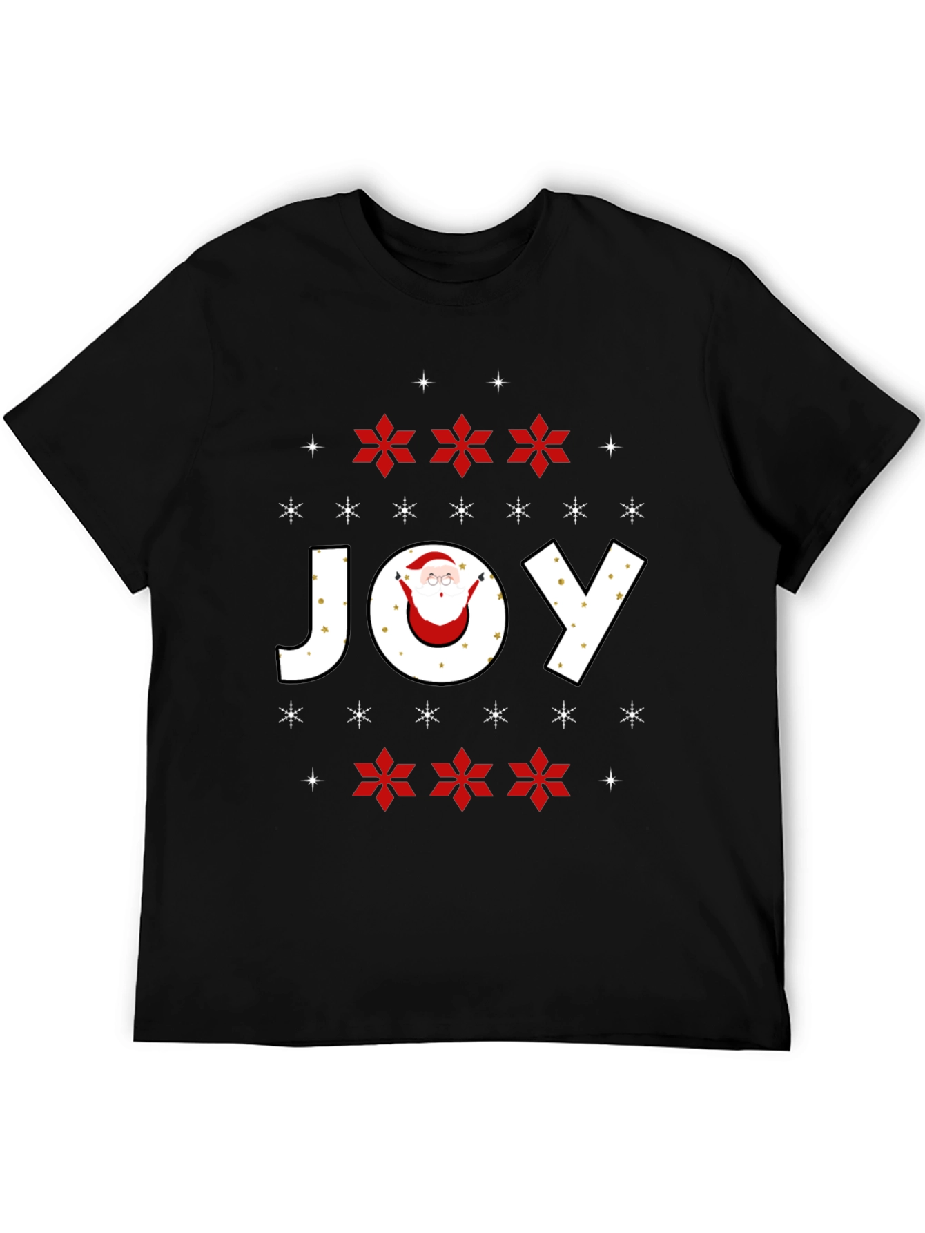 Holiday Joy Santa Graphic Tee