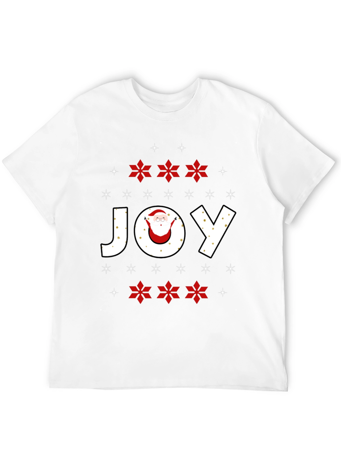Holiday Joy Santa Graphic Tee