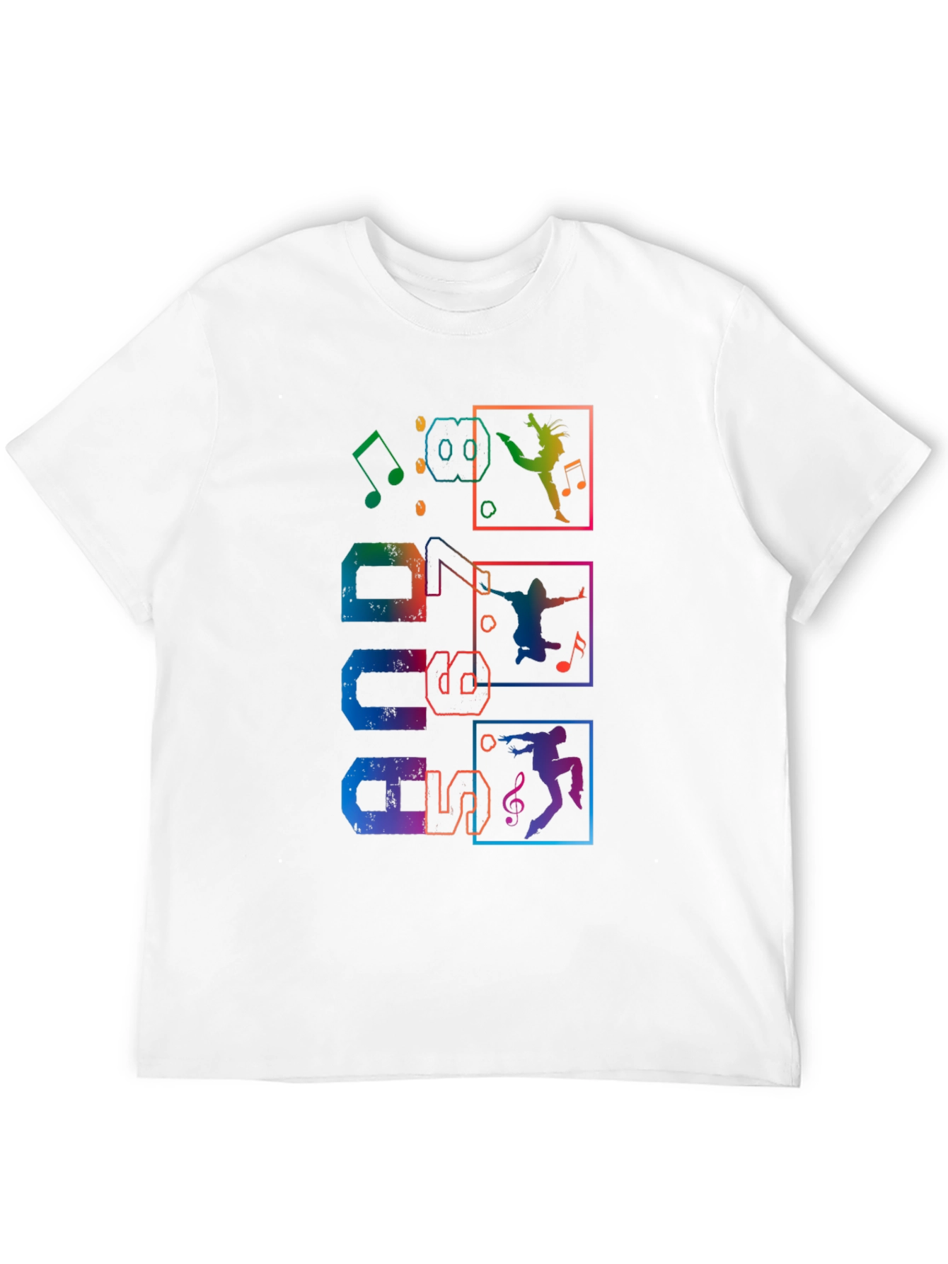 Groovy Rainbow Dancer Graphic Tee