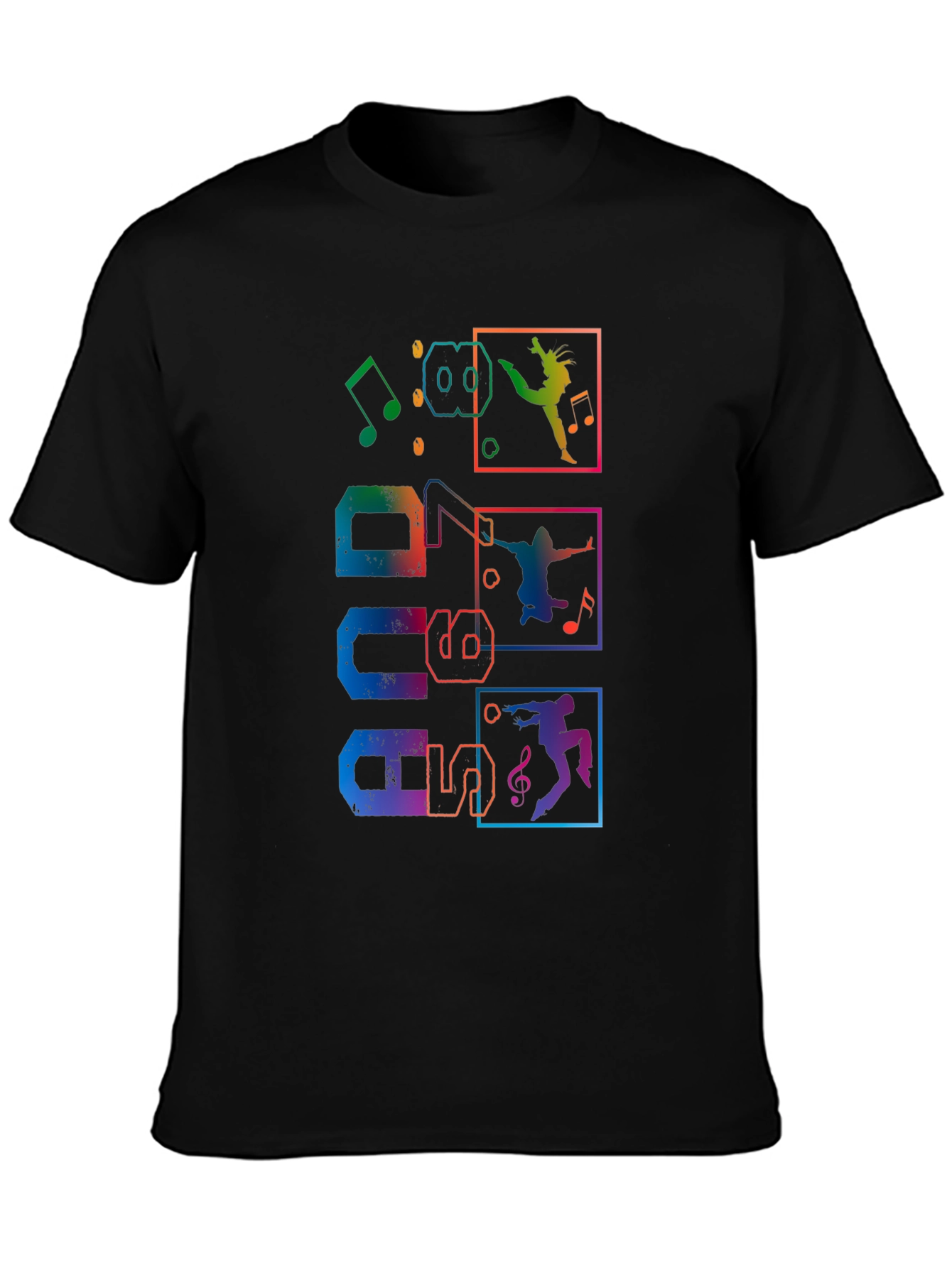 Groovy Rainbow Dancer Graphic Tee
