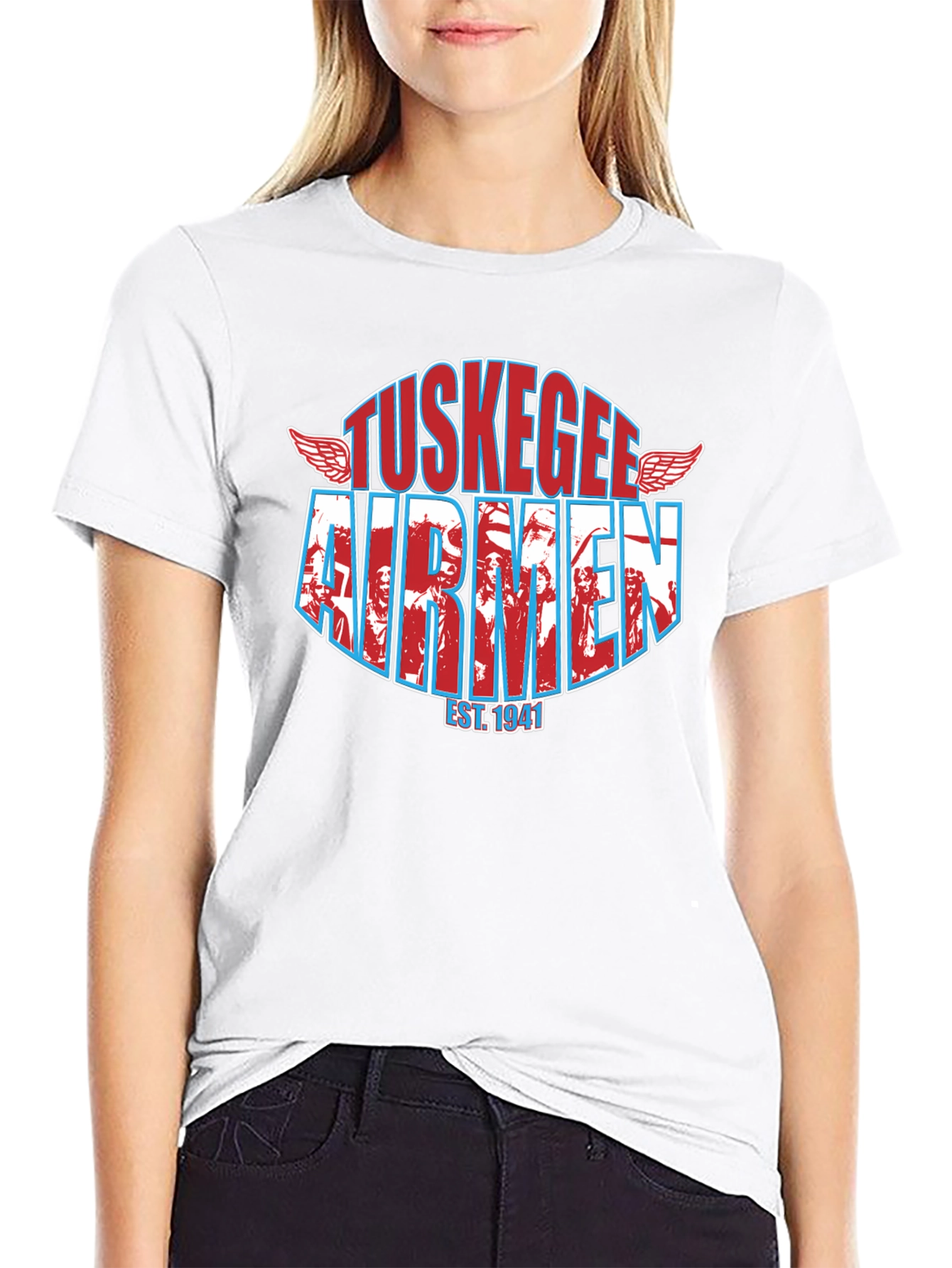 Tuskegee Airmen Black T-Shirt