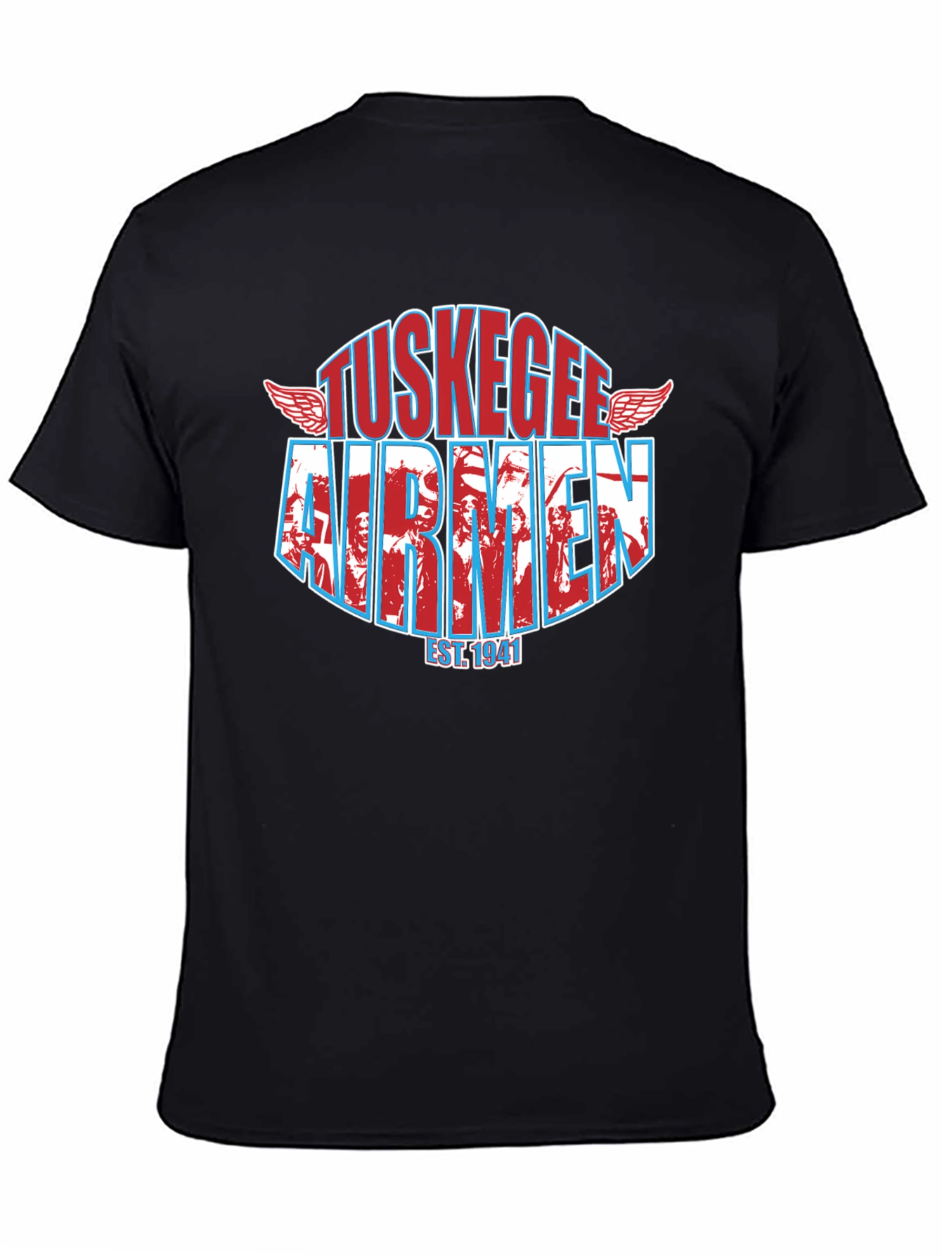 Tuskegee Airmen Black T-Shirt