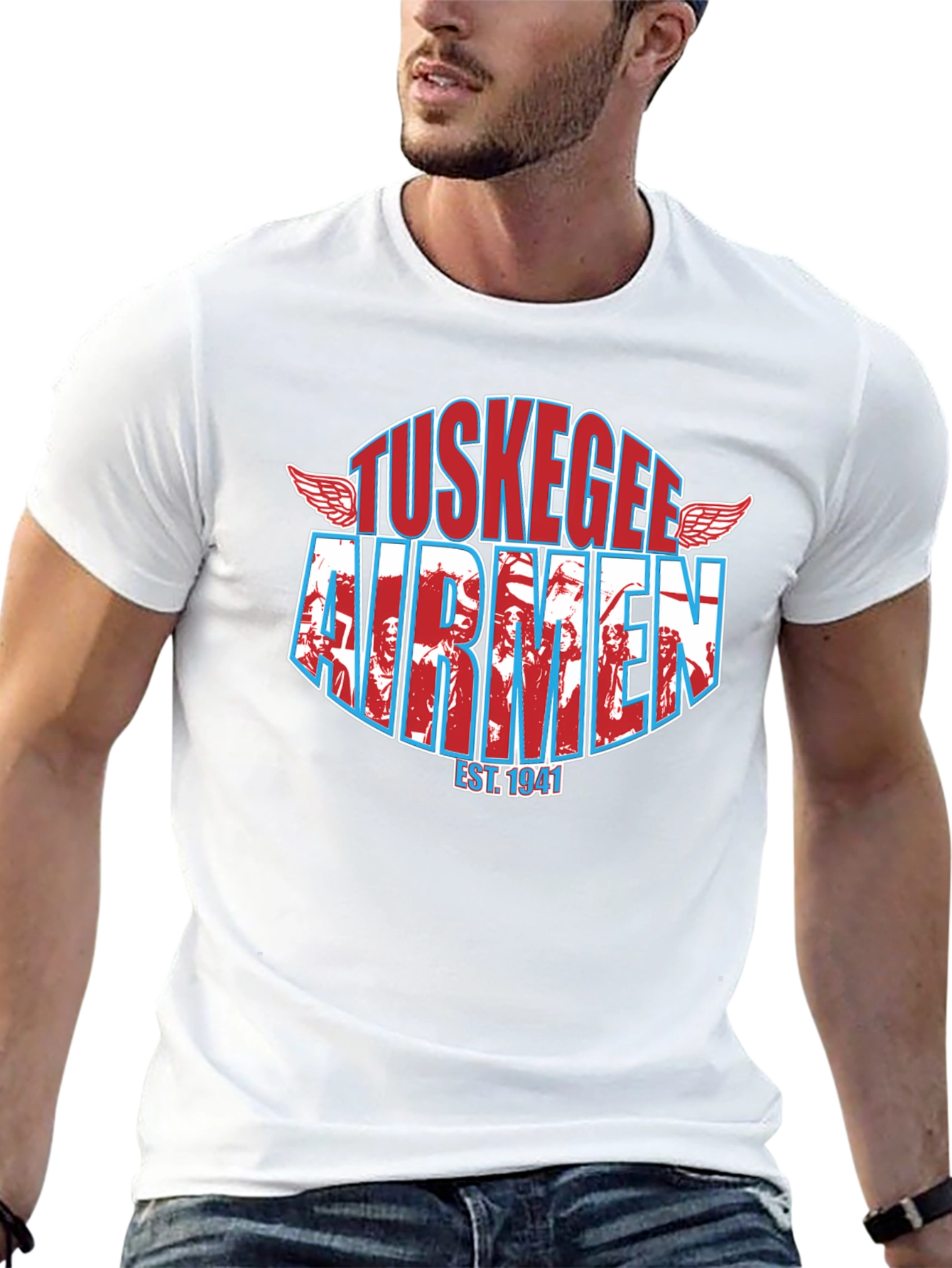 Tuskegee Airmen Black T-Shirt