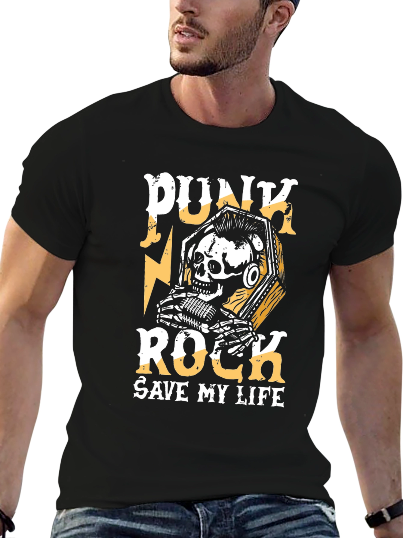 Punk Rock Save My Life Graphic Tee