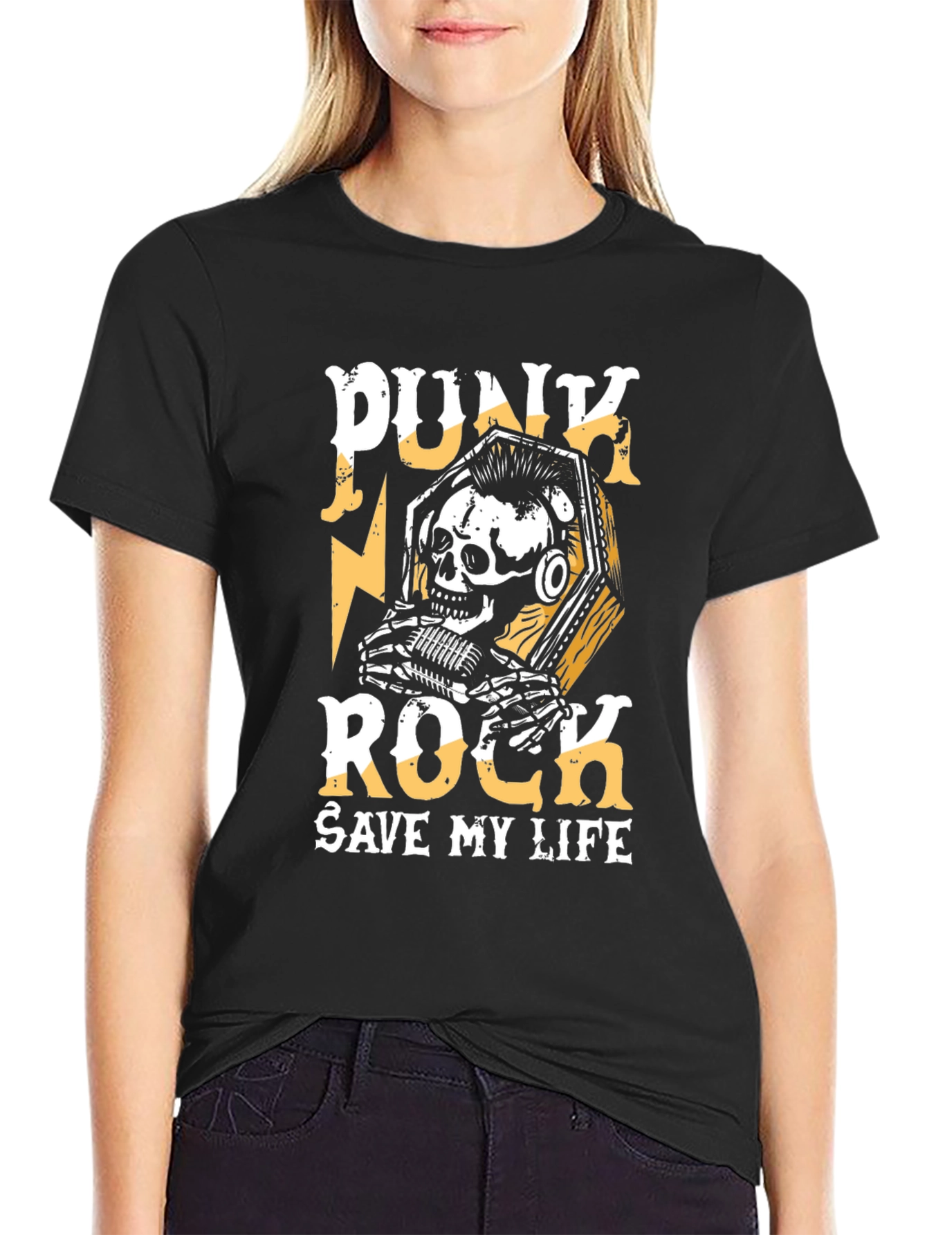Punk Rock Save My Life Graphic Tee