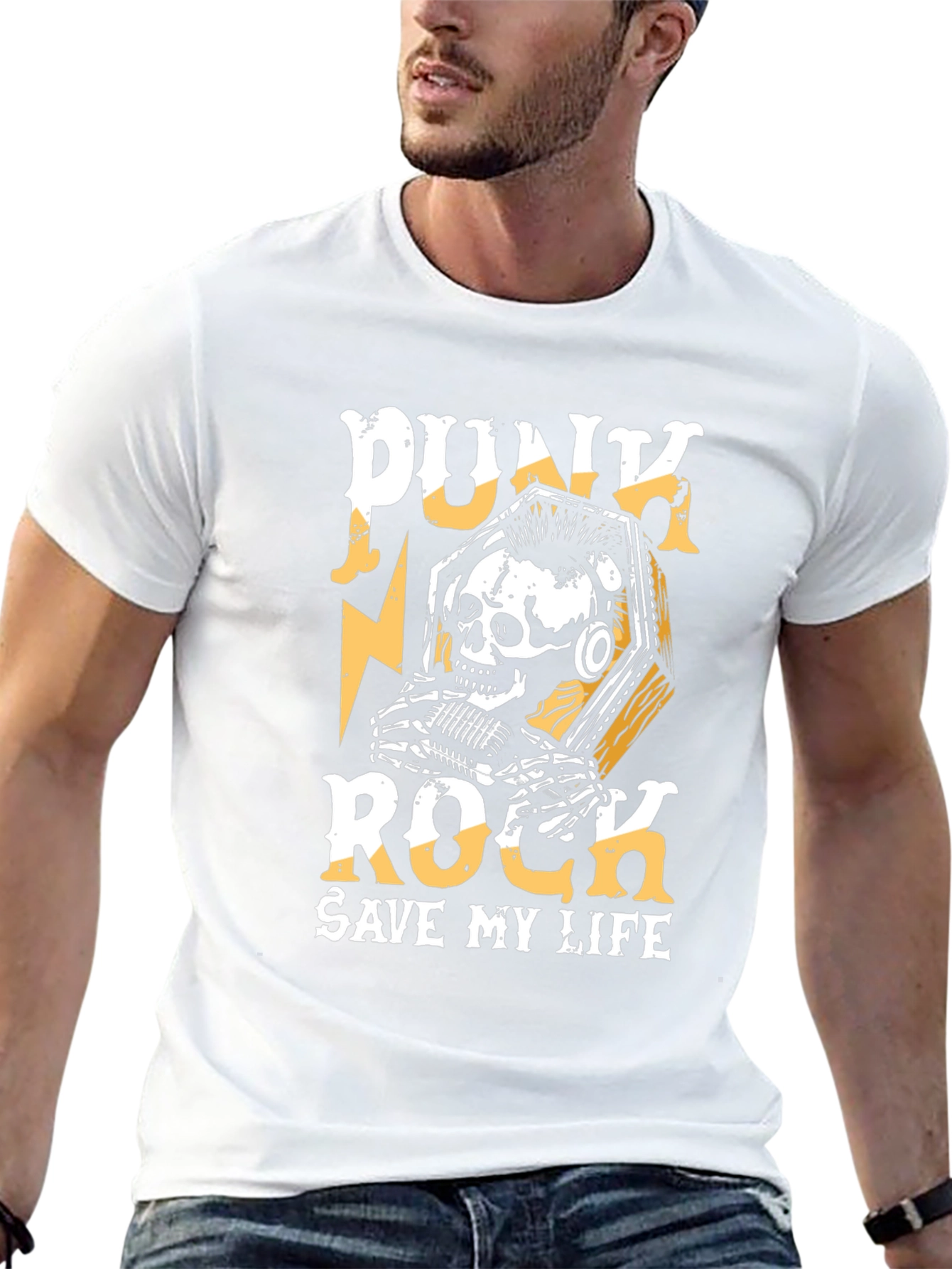 Punk Rock Save My Life Graphic Tee