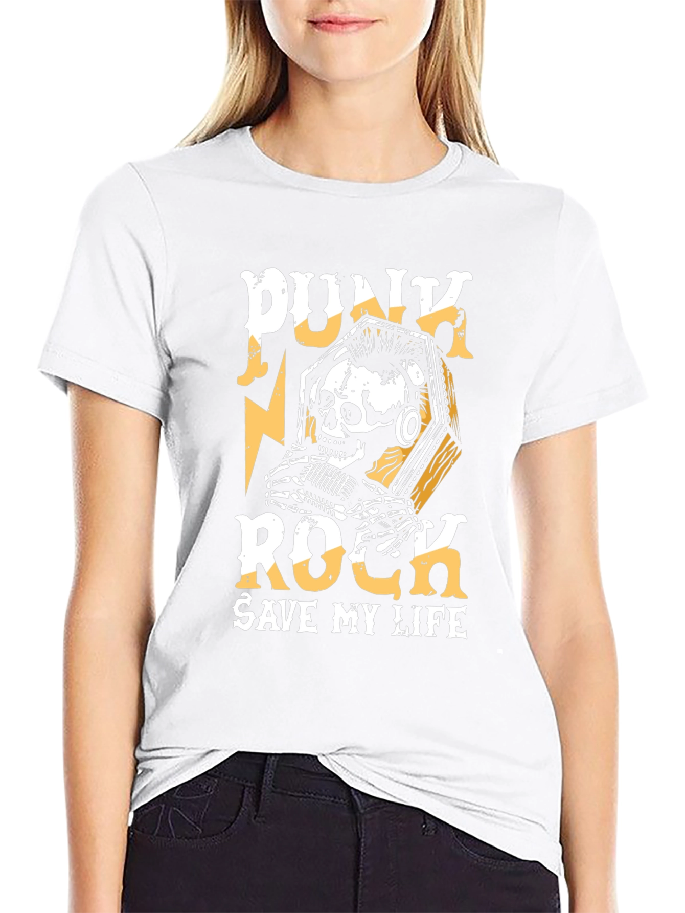 Punk Rock Save My Life Graphic Tee