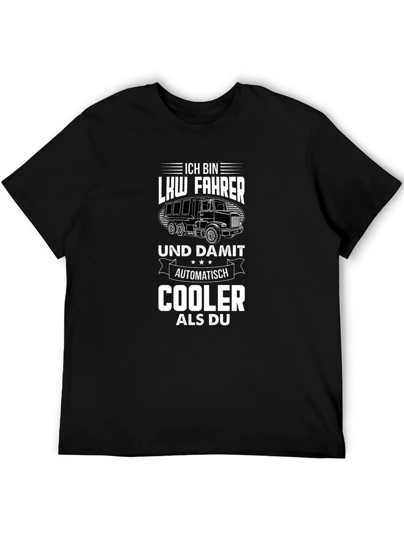 LKW Fahrer T-Shirt - Cool Trucker Tee