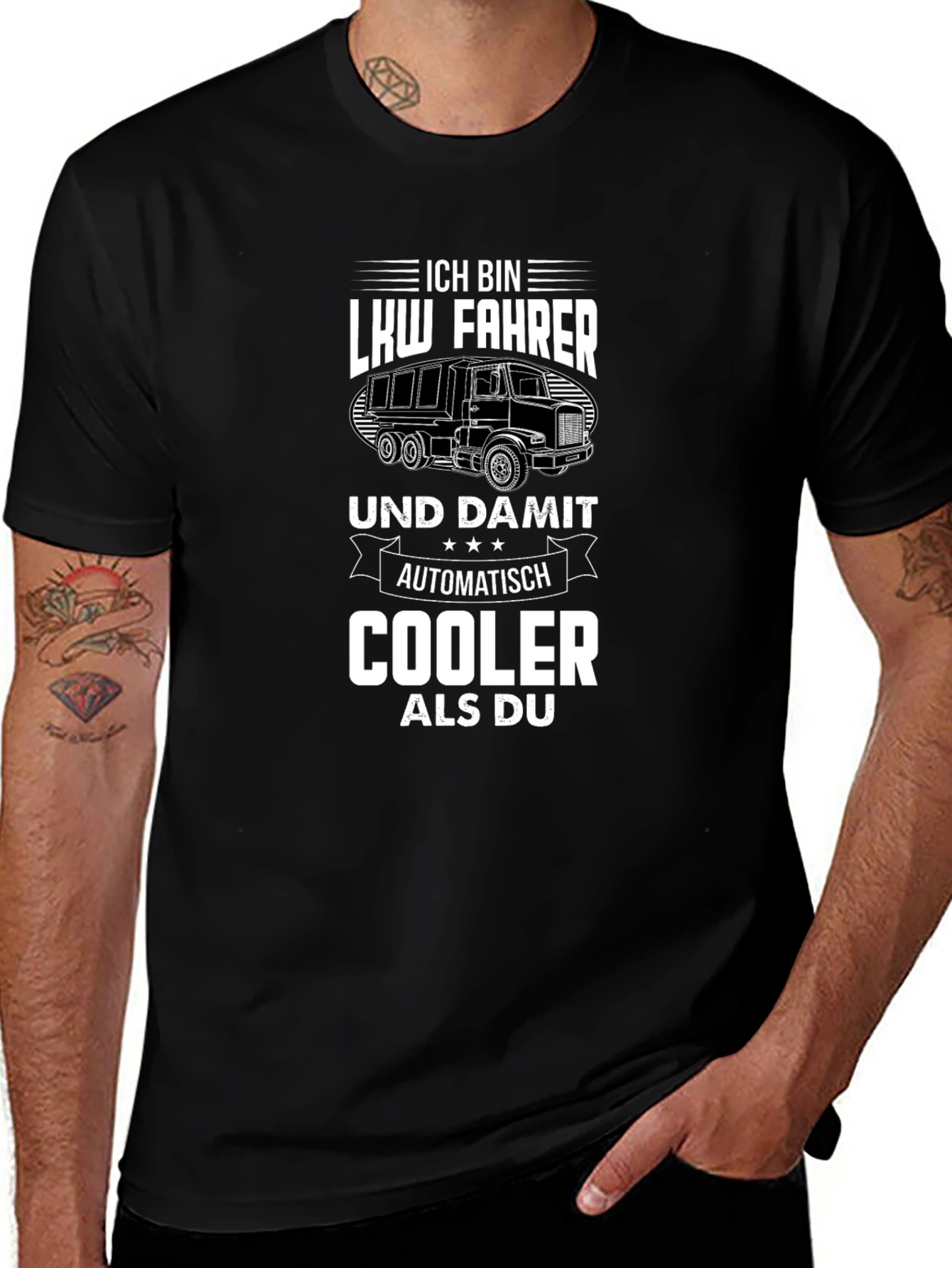 LKW Fahrer T-Shirt - Cool Trucker Tee