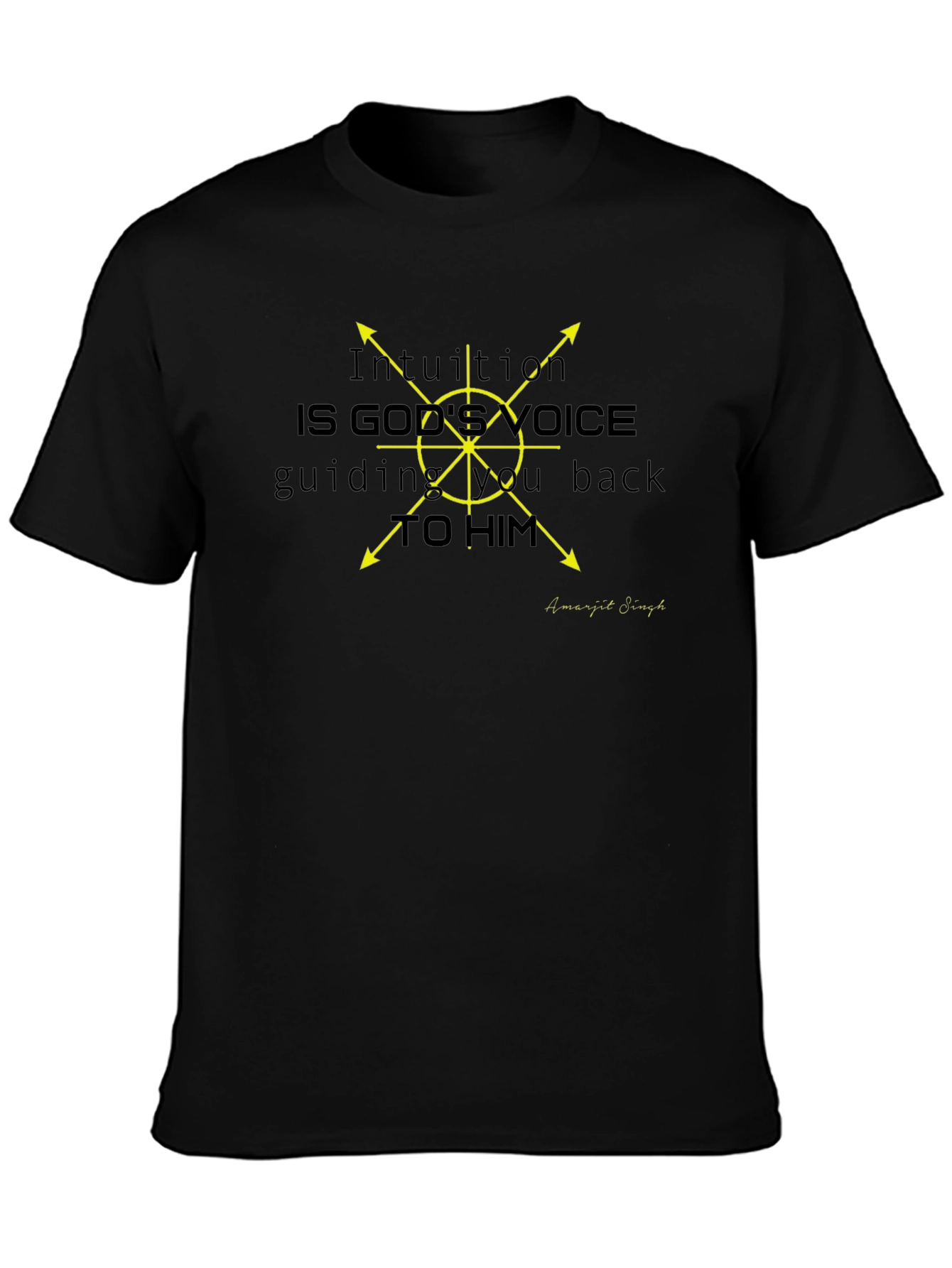 Intuition Graphic T-Shirt - Gods Voice Design