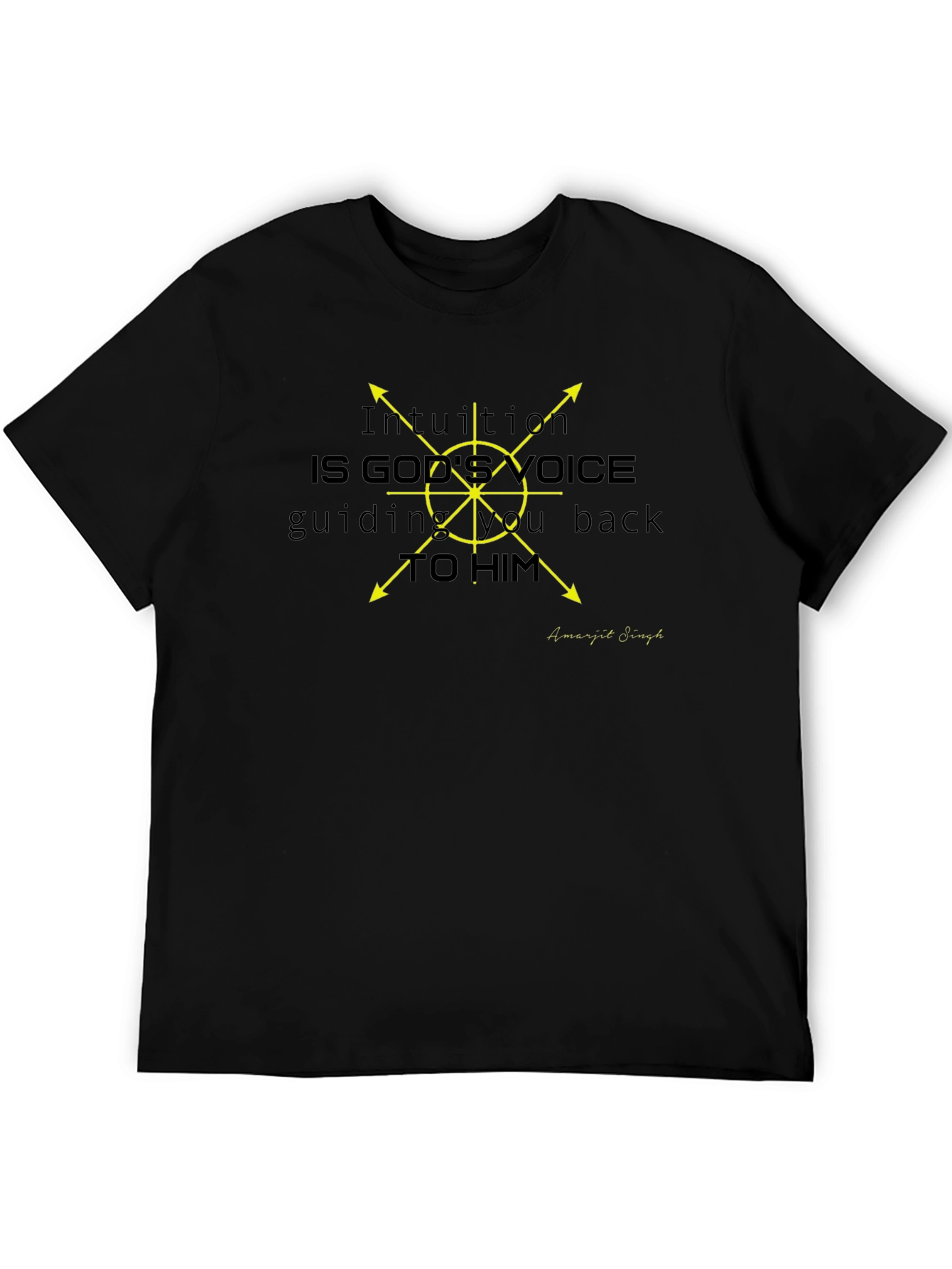 Intuition Graphic T-Shirt - Gods Voice Design