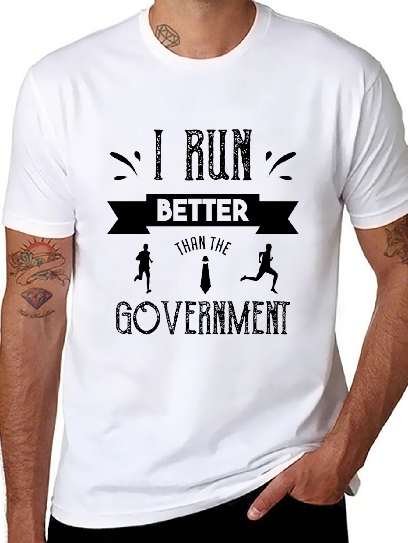 I Run Better Than the Government T-Shirt