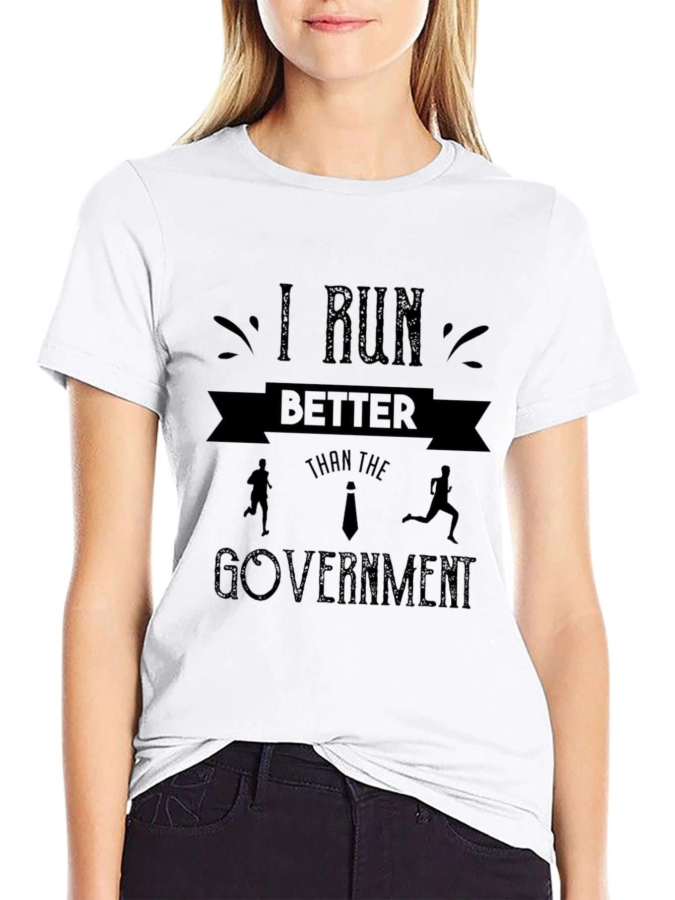 I Run Better Than the Government T-Shirt