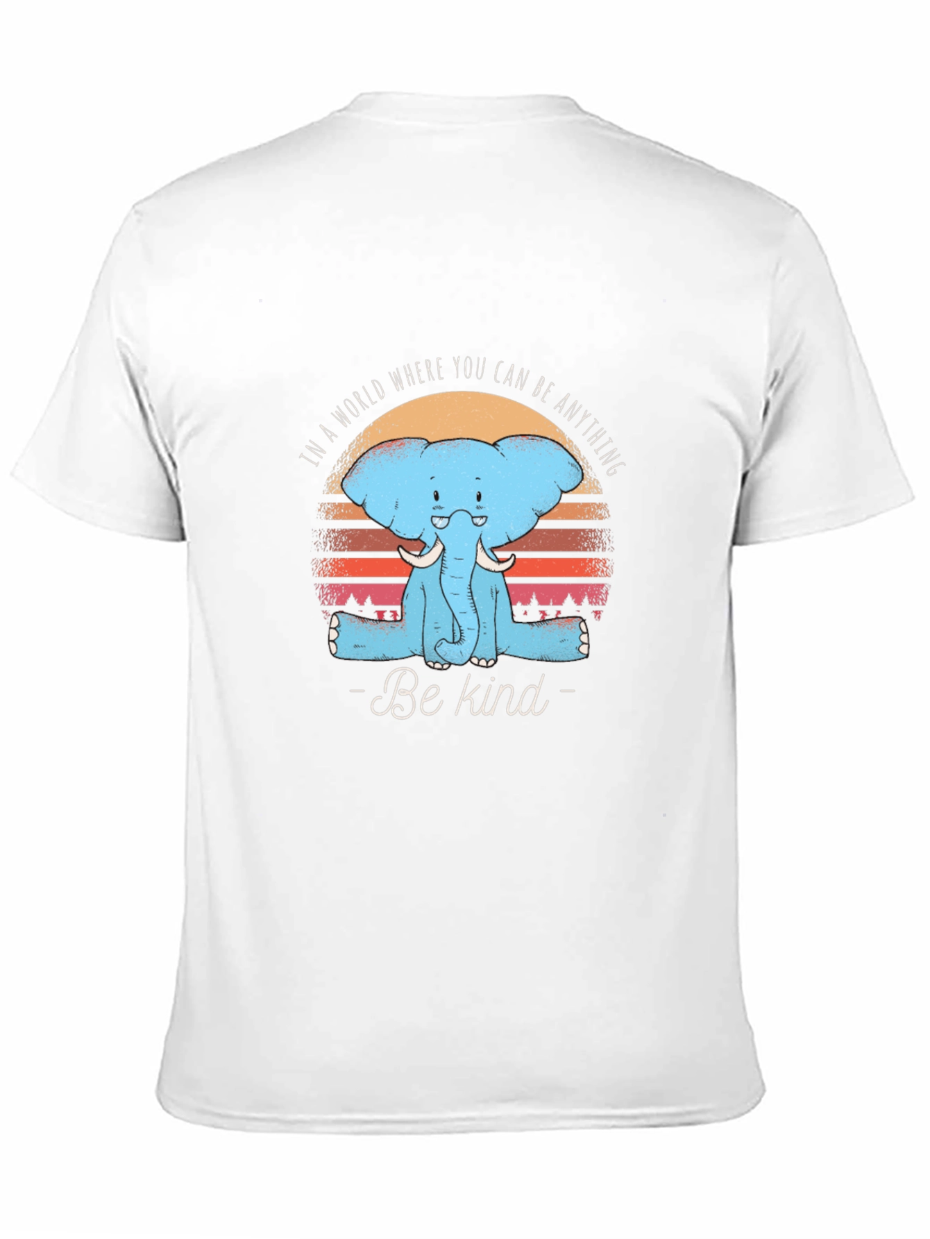 Be Kind Elephant Graphic T-Shirt