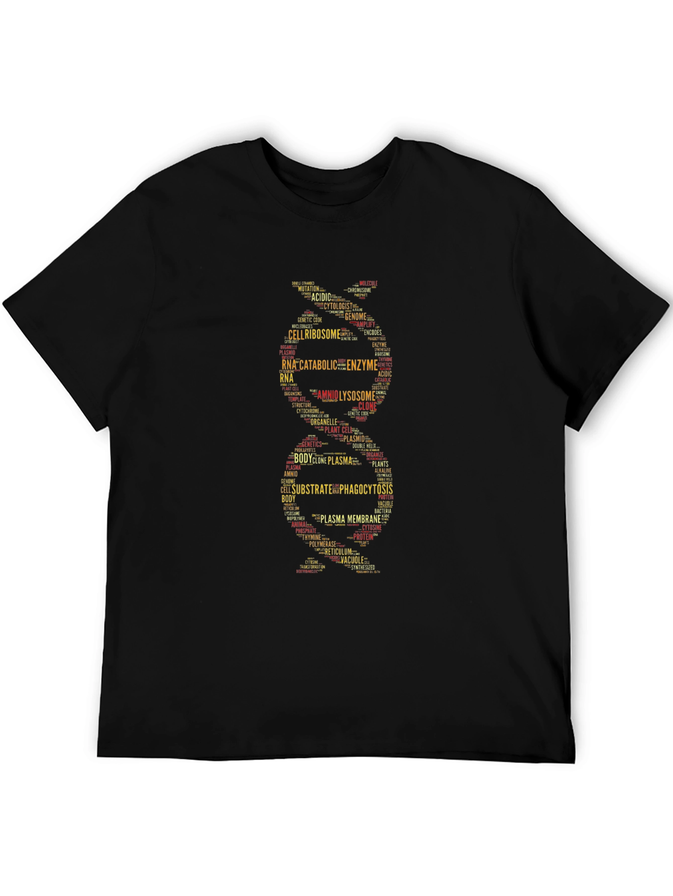 DNA Word Art Graphic T-Shirt - Science Tee