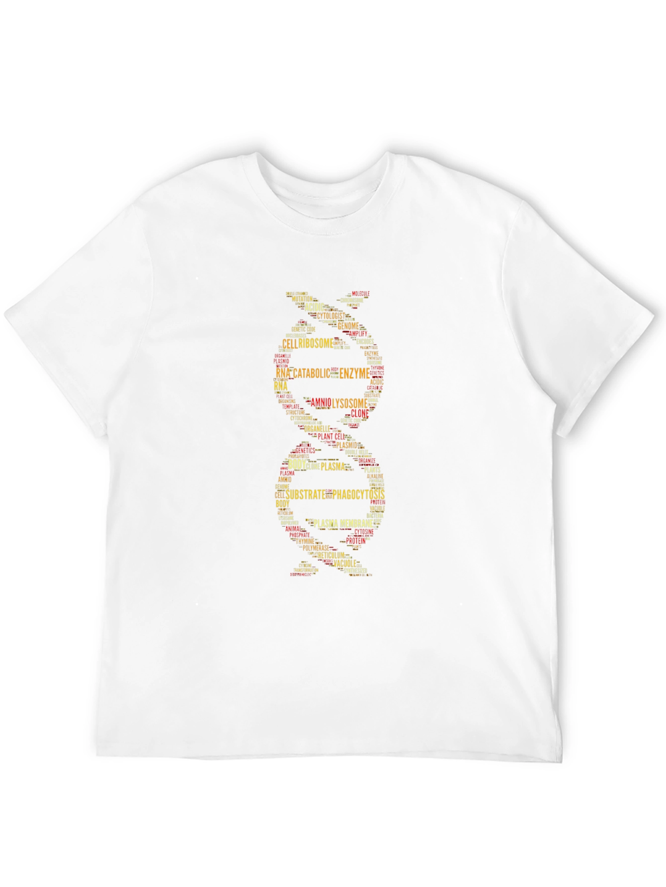DNA Word Art Graphic T-Shirt - Science Tee
