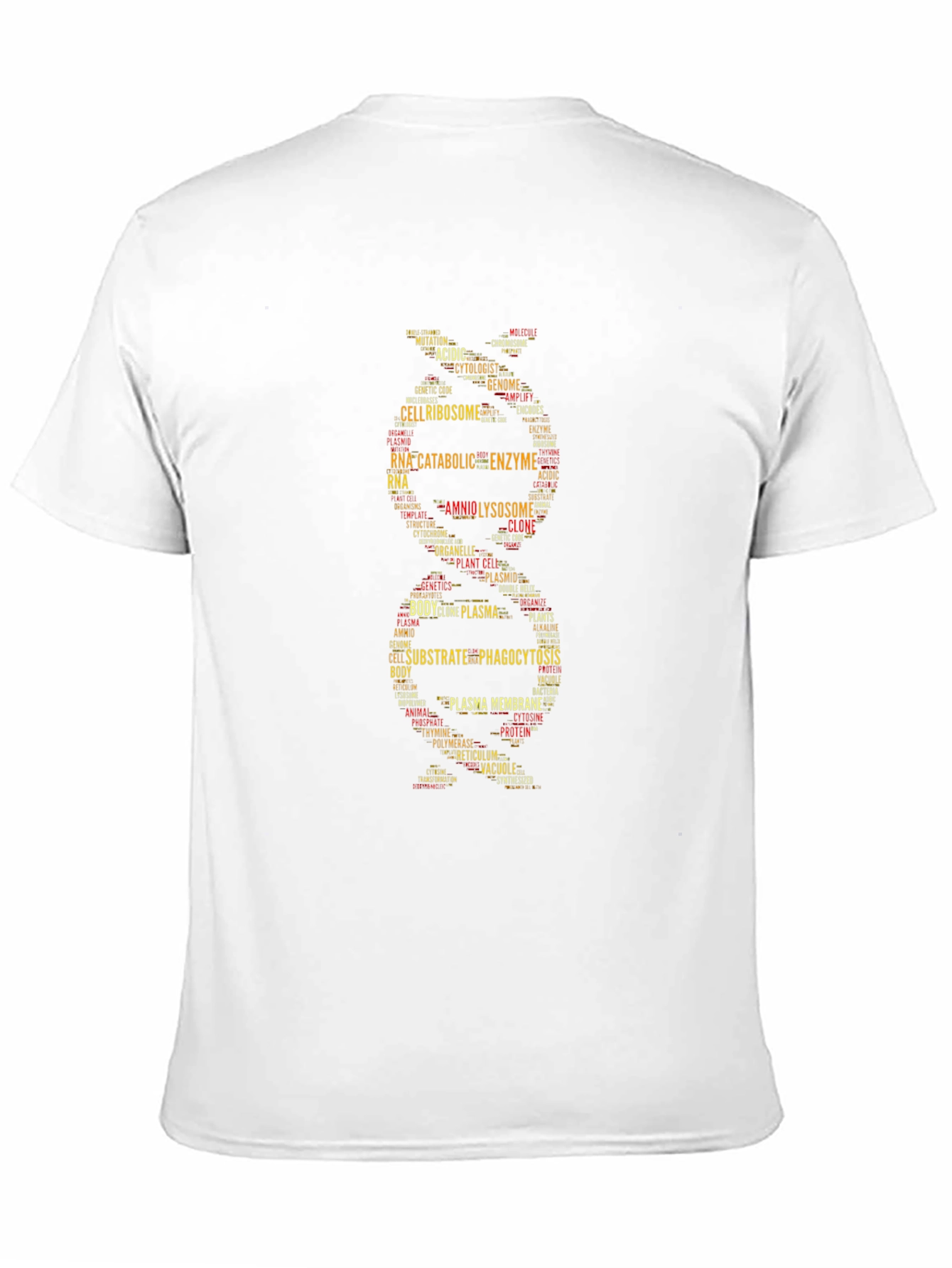 DNA Word Art Graphic T-Shirt - Science Tee