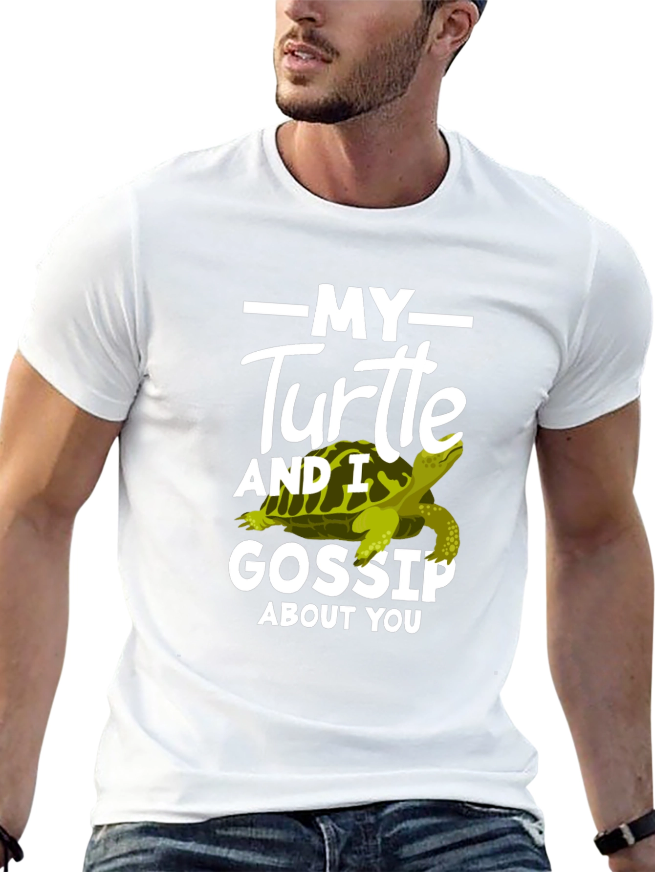 My Turtle and I Gossip About You T-Shirt