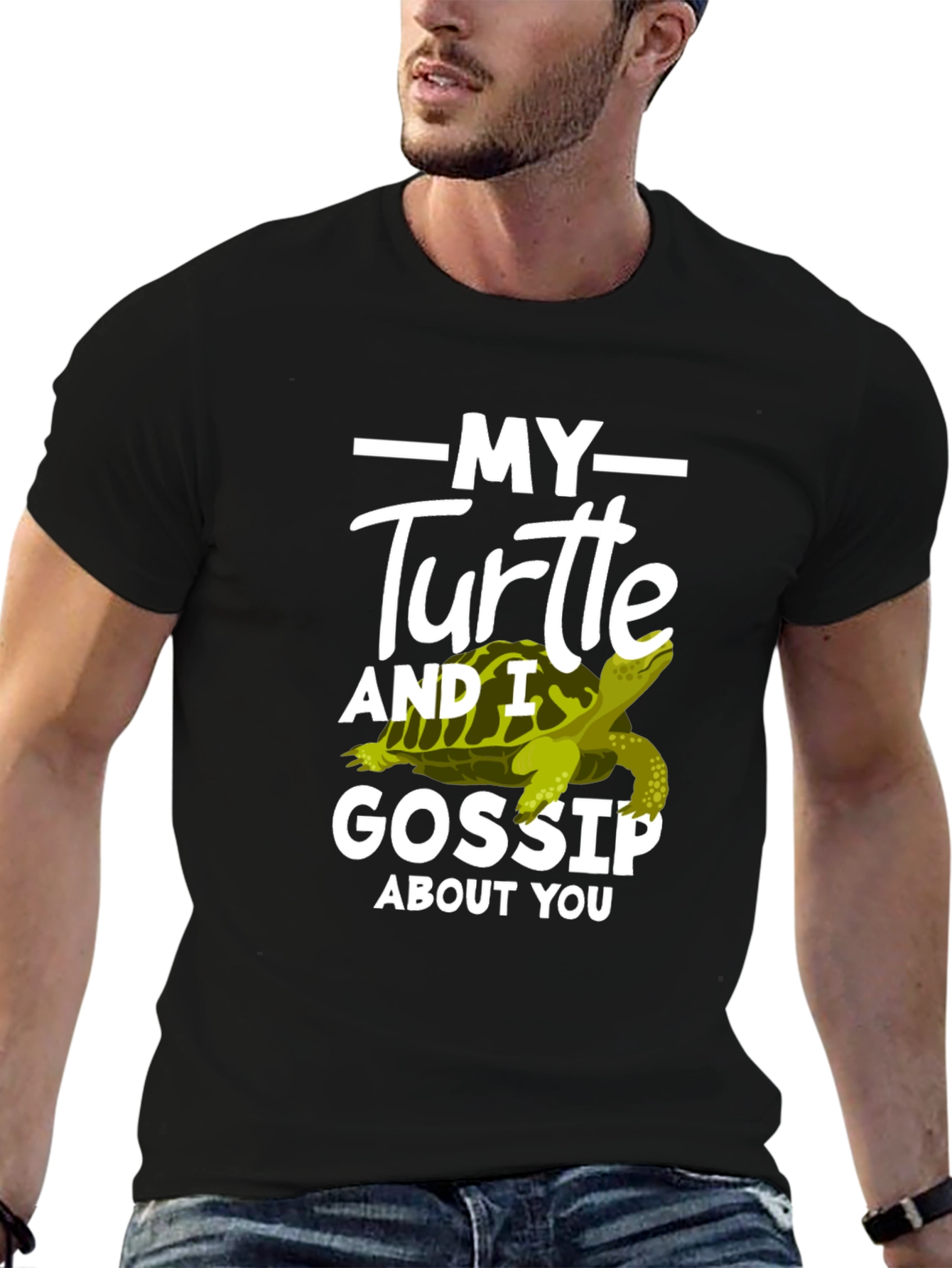 My Turtle and I Gossip About You T-Shirt