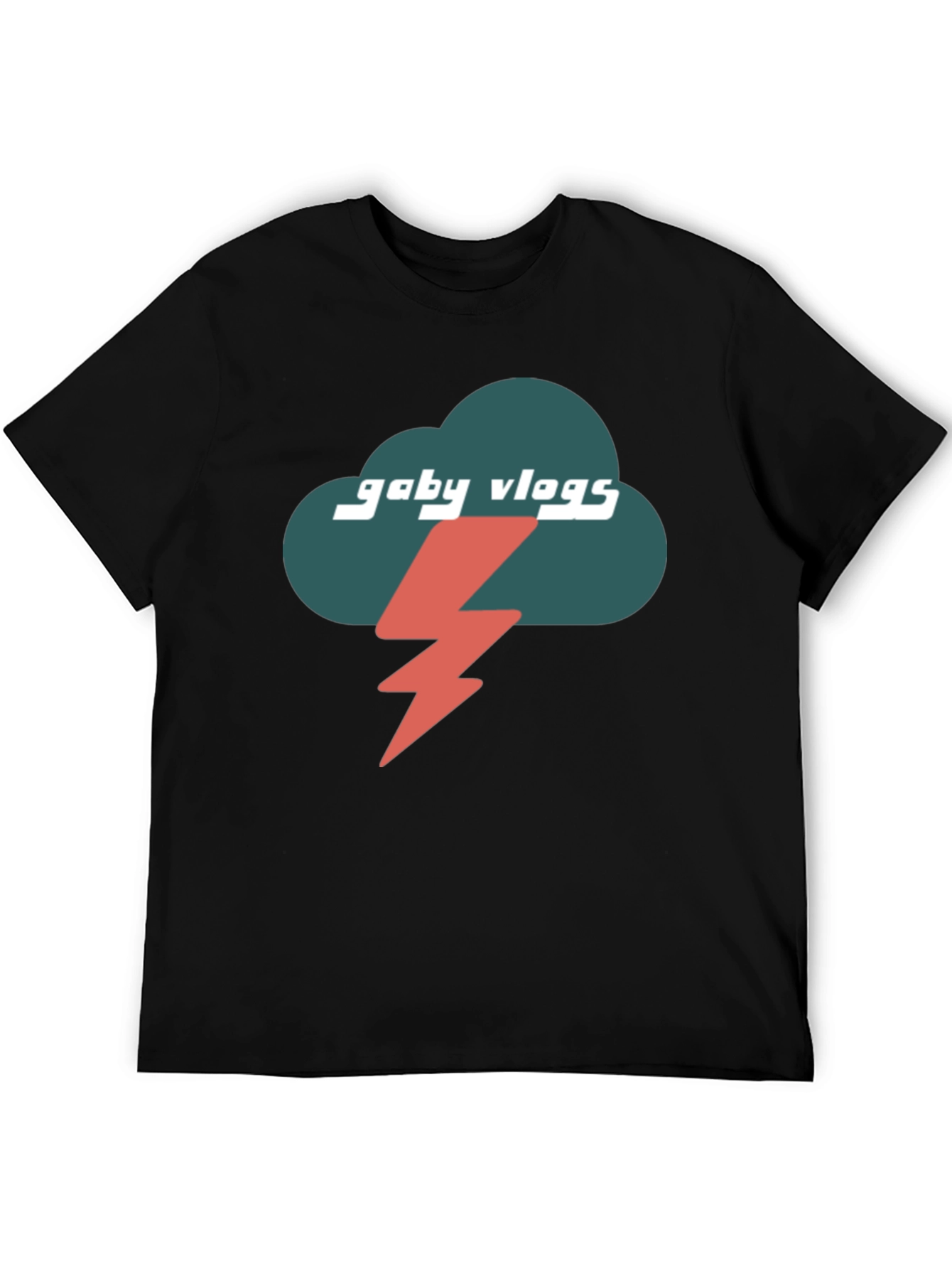 Gaby Vlogs T-Shirt - Storm Cloud Design