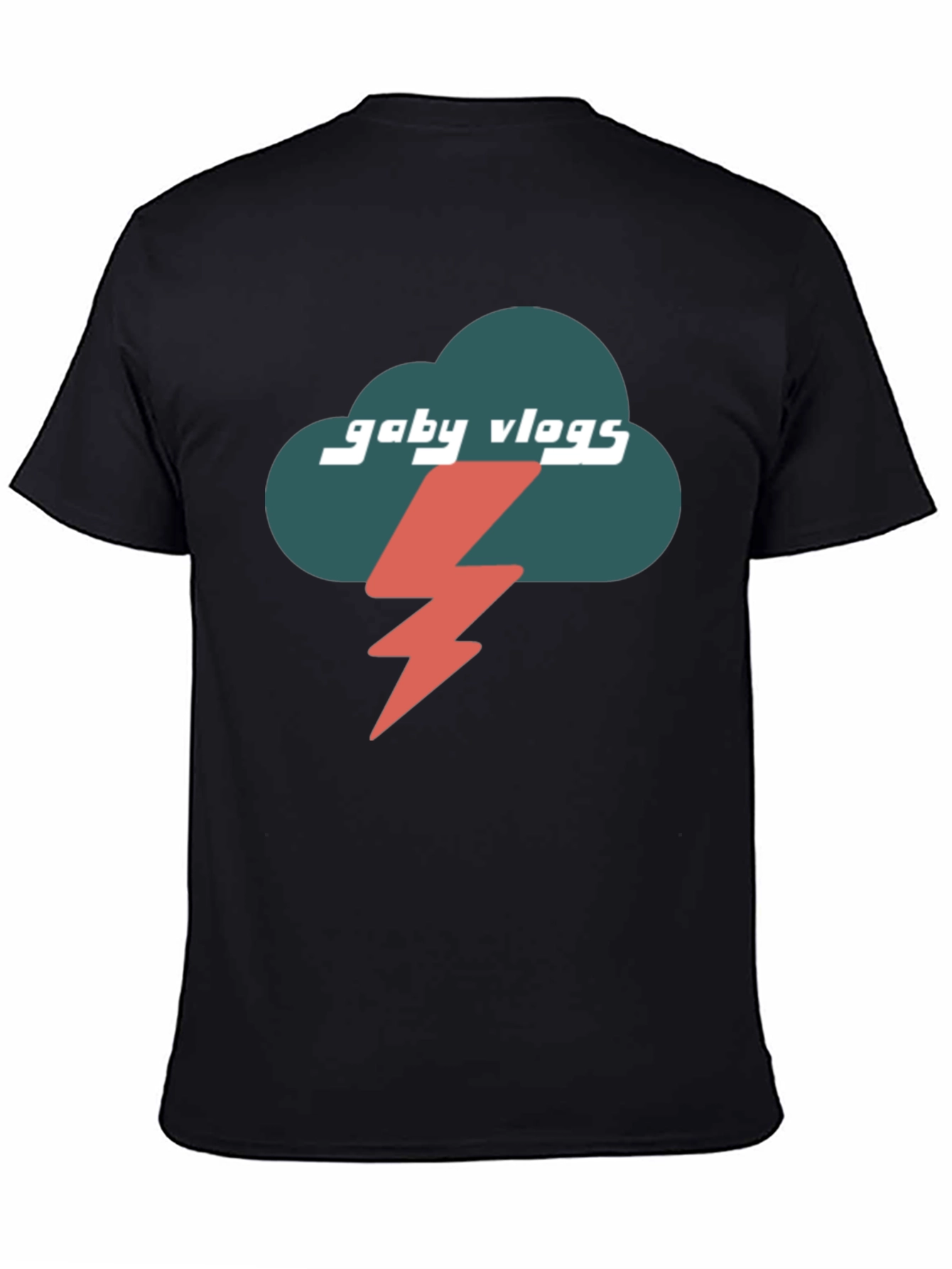 Gaby Vlogs T-Shirt - Storm Cloud Design