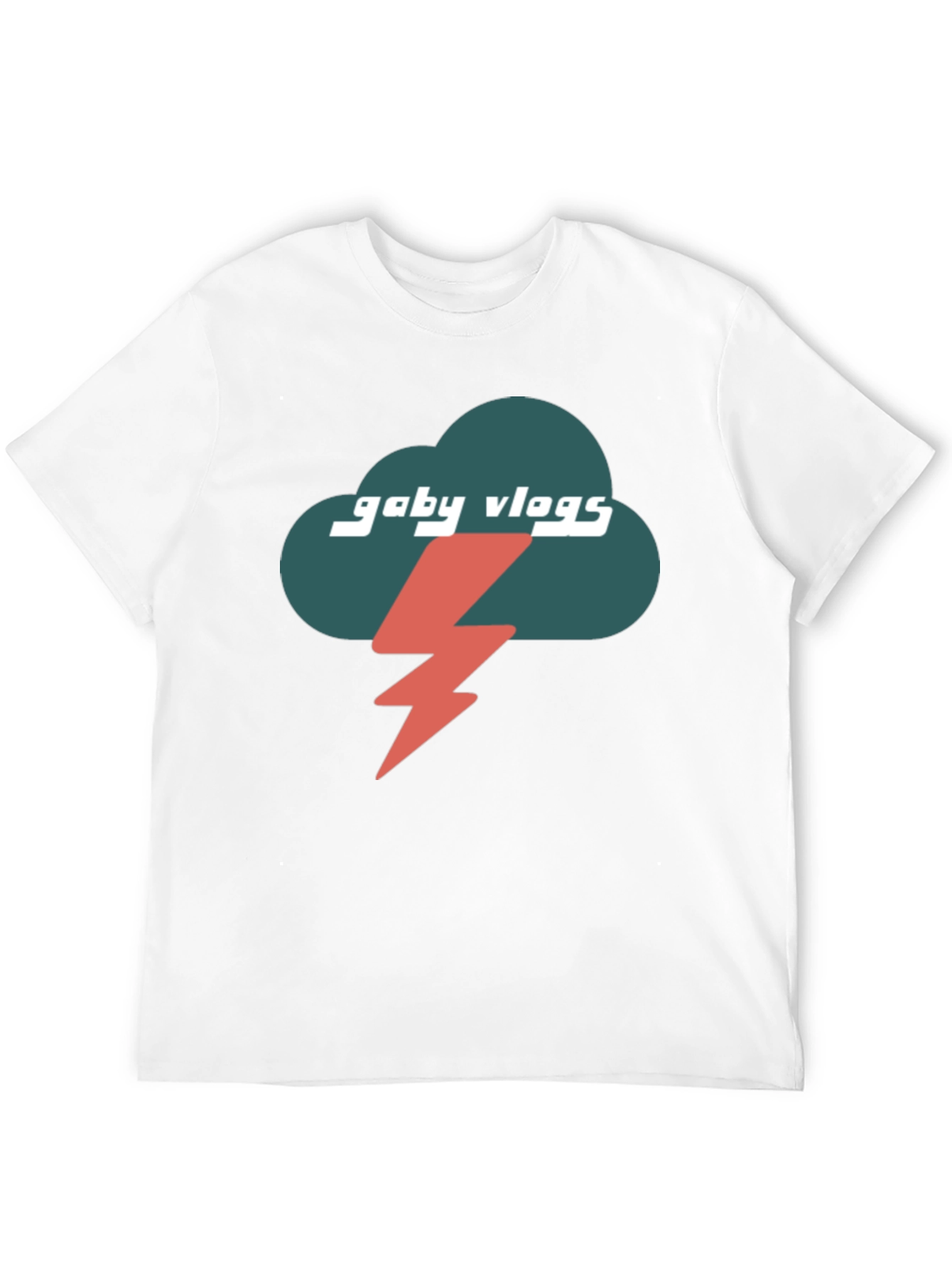 Gaby Vlogs T-Shirt - Storm Cloud Design