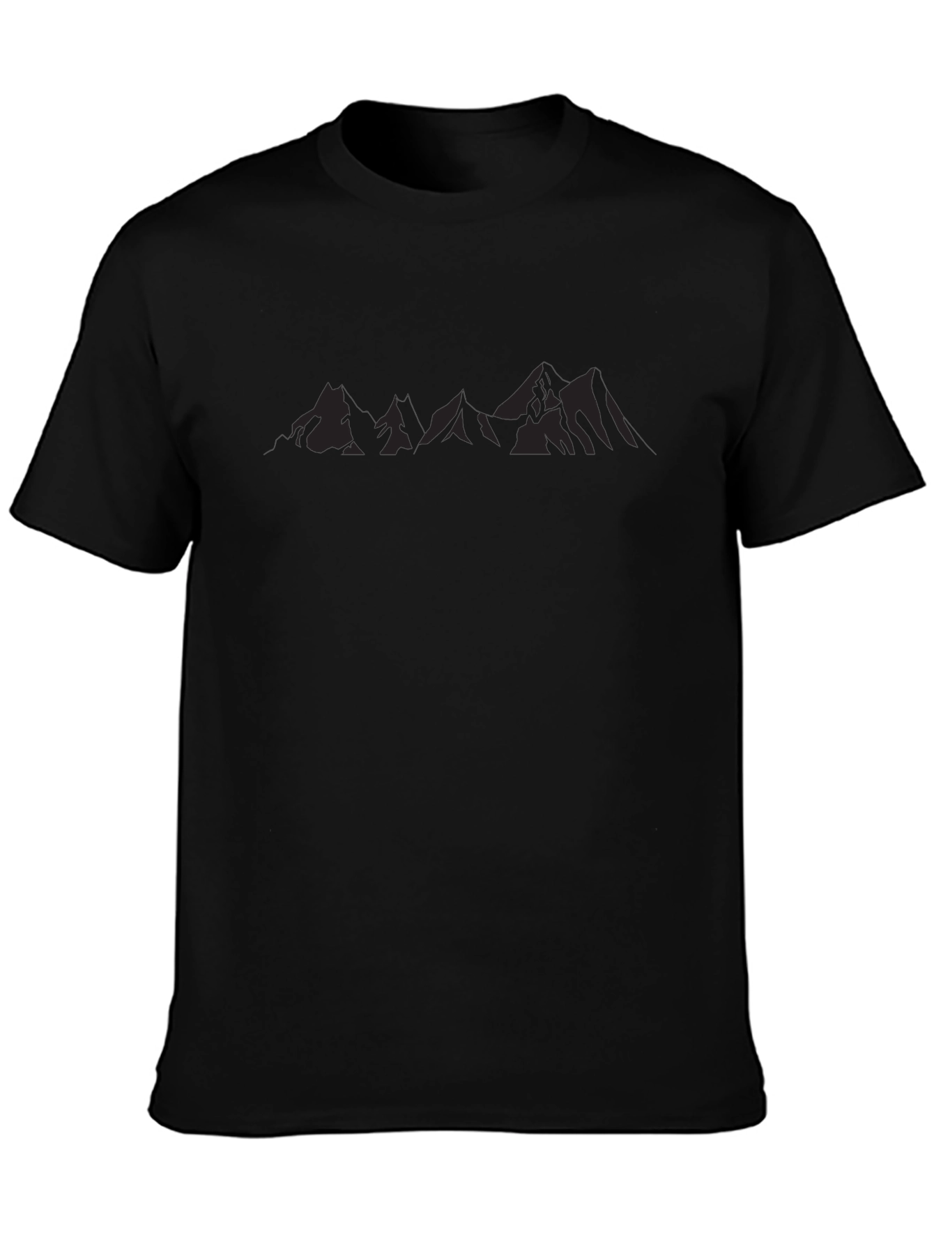 Black Mountain Silhouette Tee - Adventure Ready