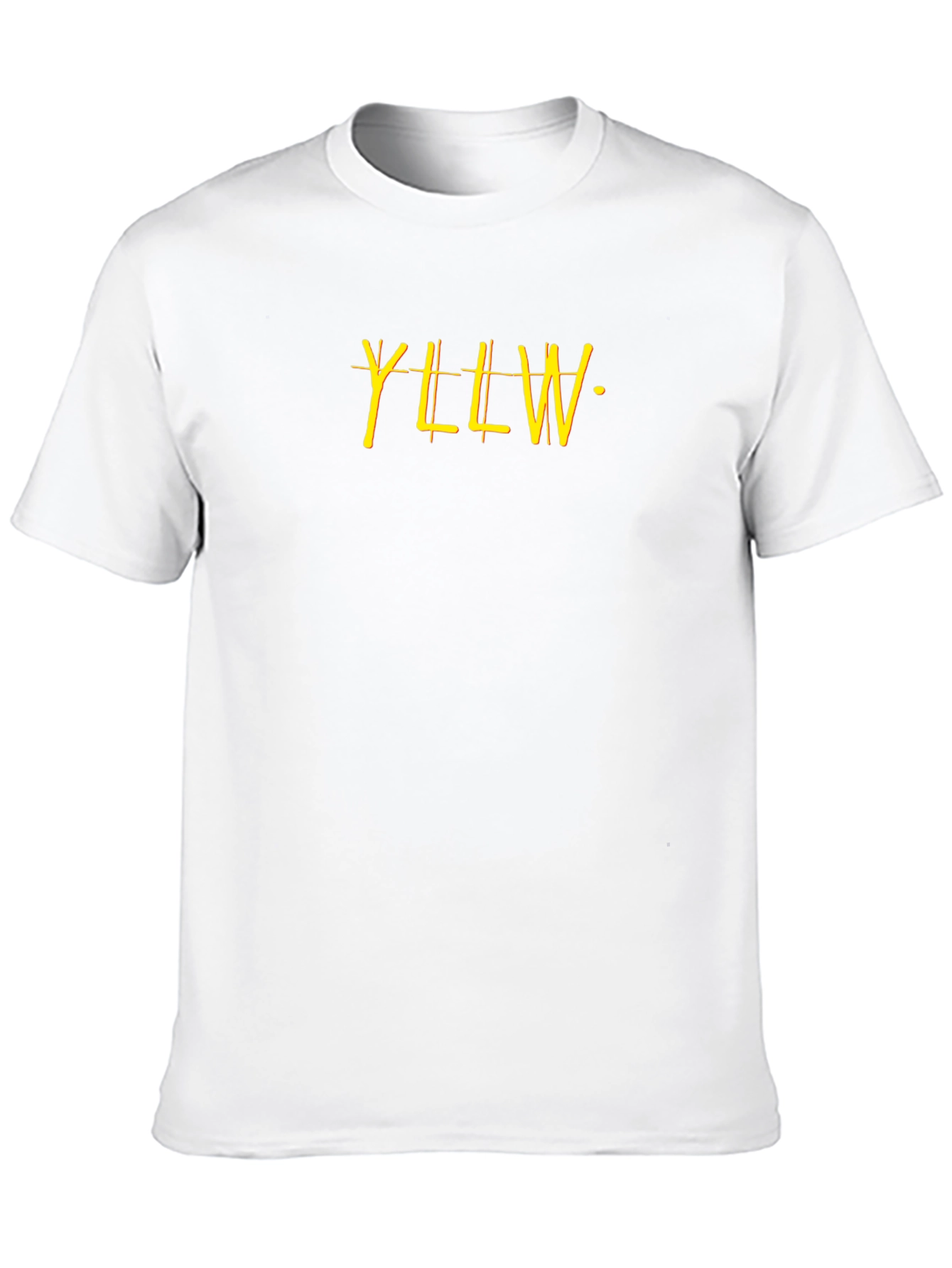 YLLW Graphic Tee - Stylish Black Cotton T-Shirt