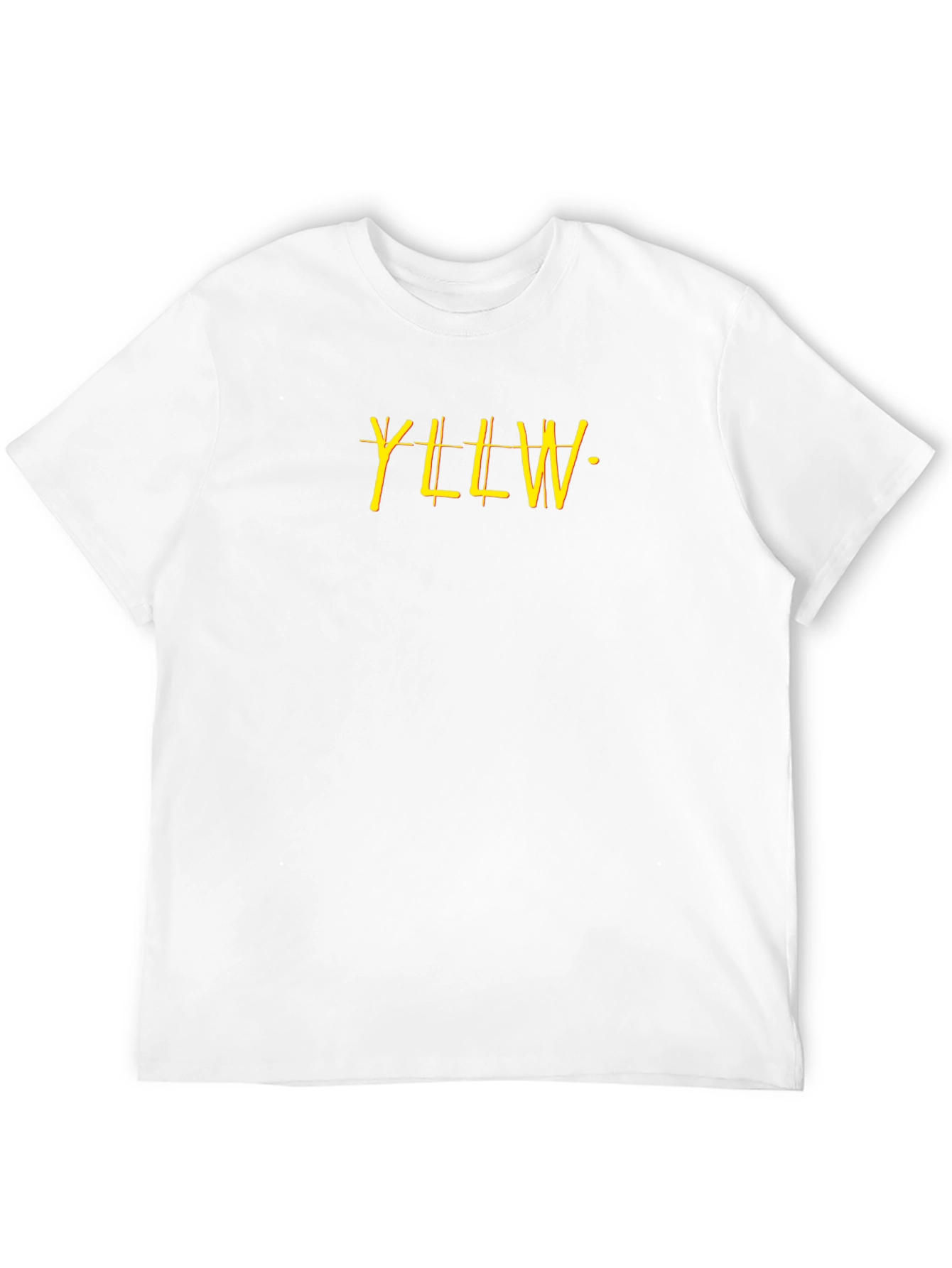 YLLW Graphic Tee - Stylish Black Cotton T-Shirt