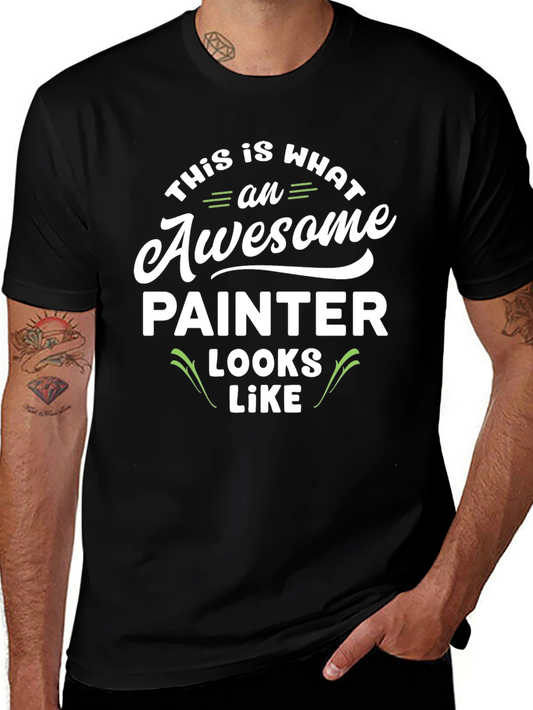 Awesome Painter Graphic T-Shirt