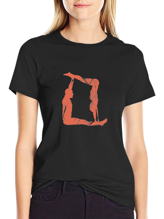 Acrobatics Silhouette Graphic Tee - Black
