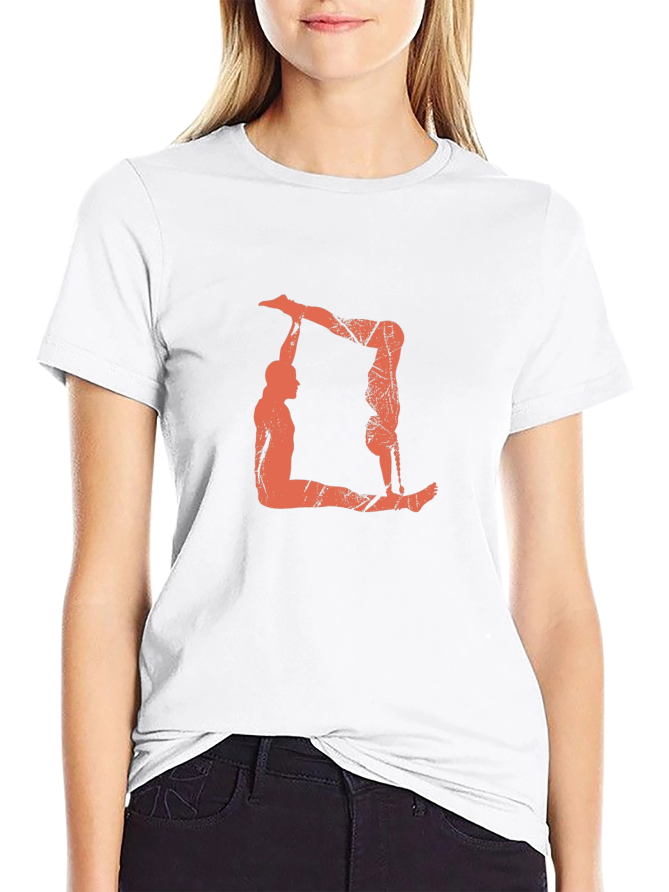 Acrobatics Silhouette Graphic Tee - Black
