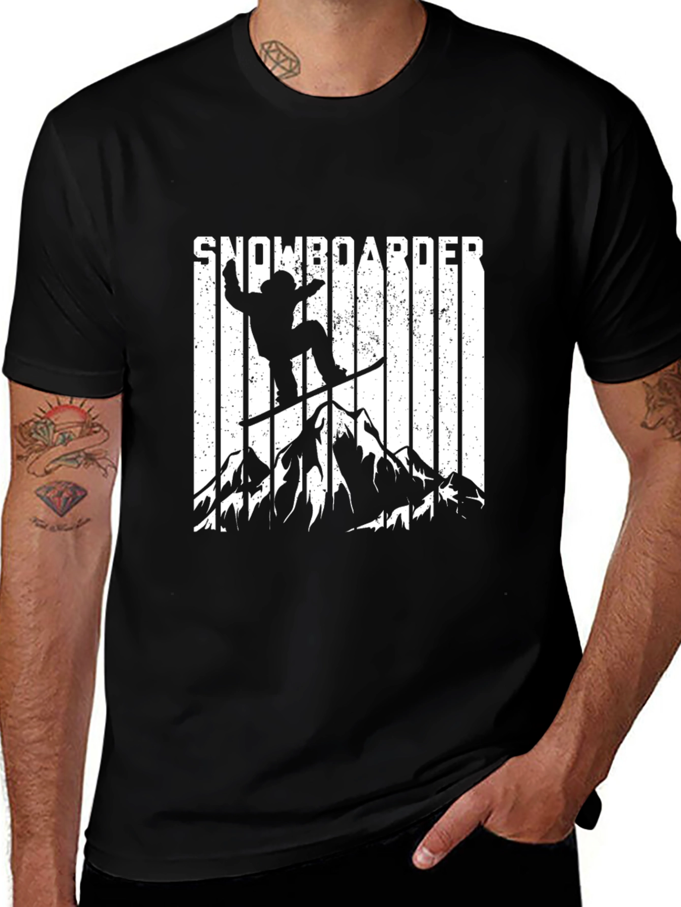 Snowboarder Graphic T-Shirt