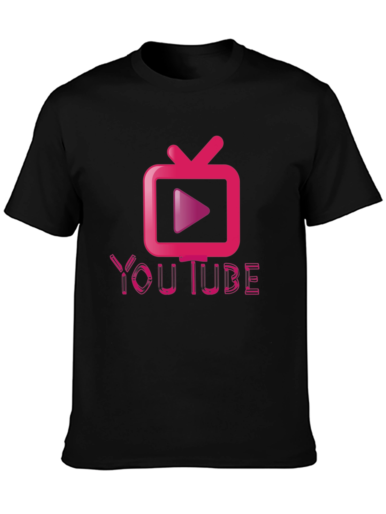 YouTube Inspired Graphic Tee
