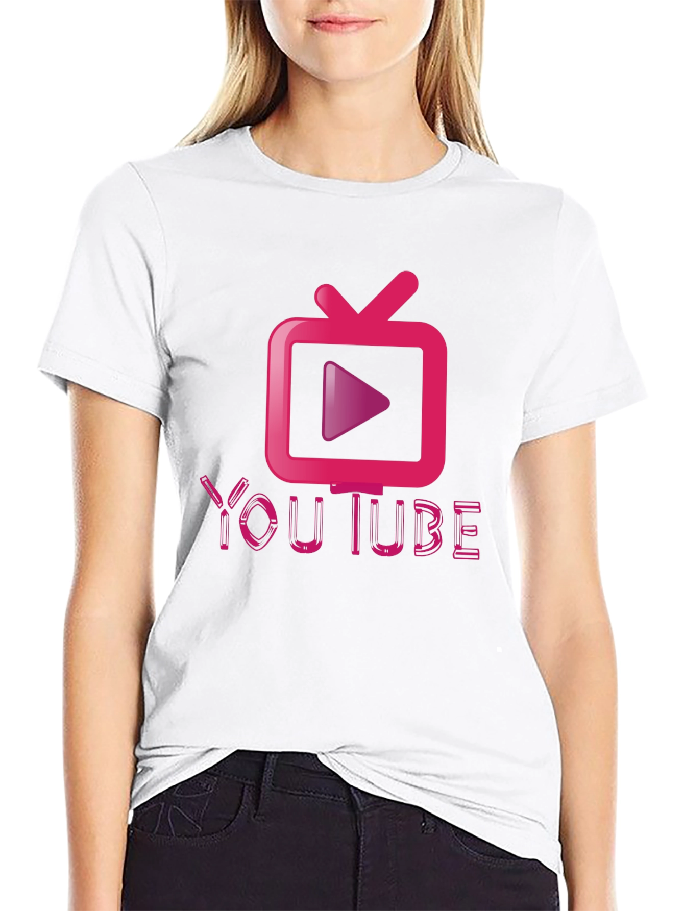 YouTube Inspired Graphic Tee