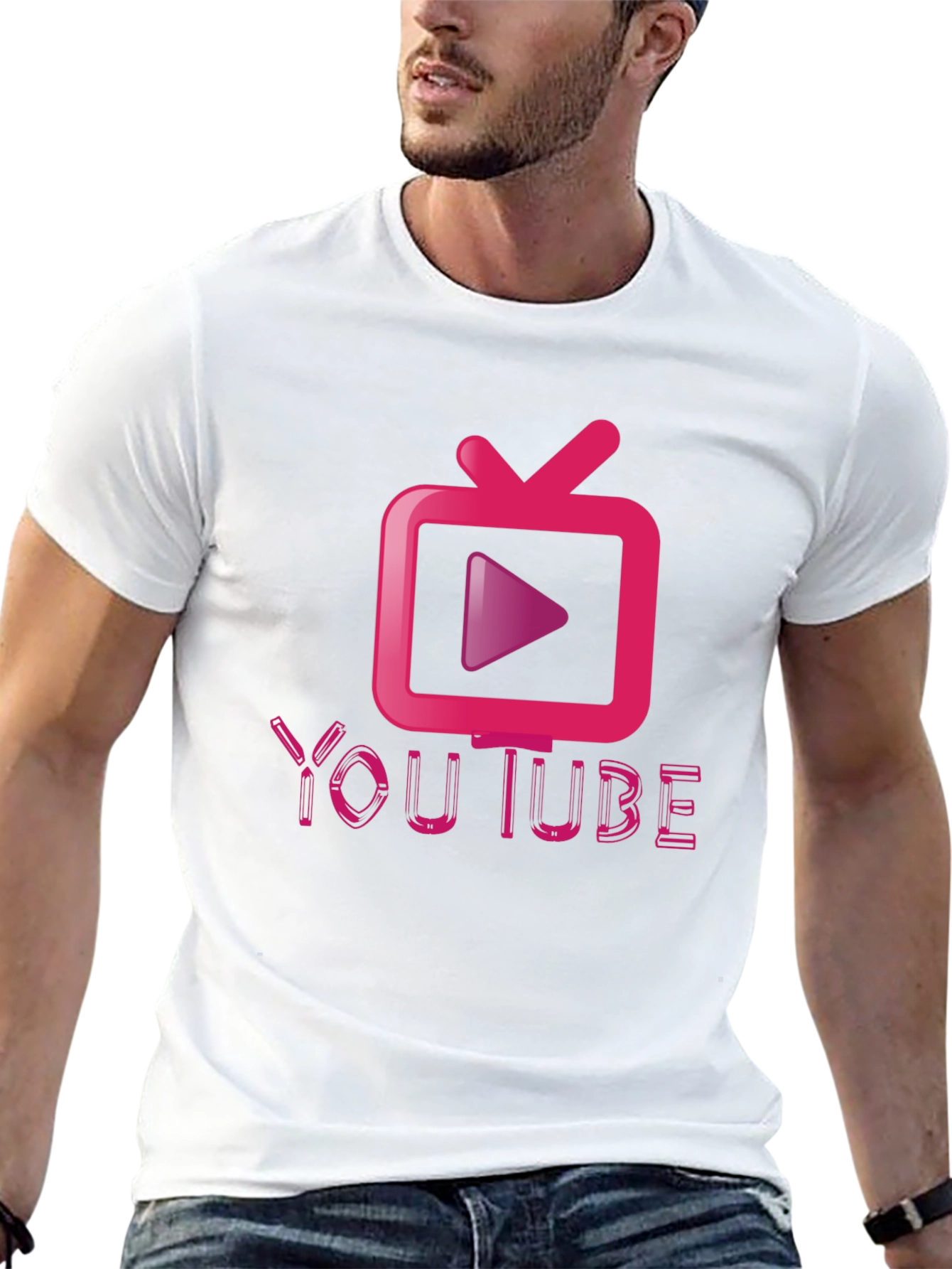 YouTube Inspired Graphic Tee