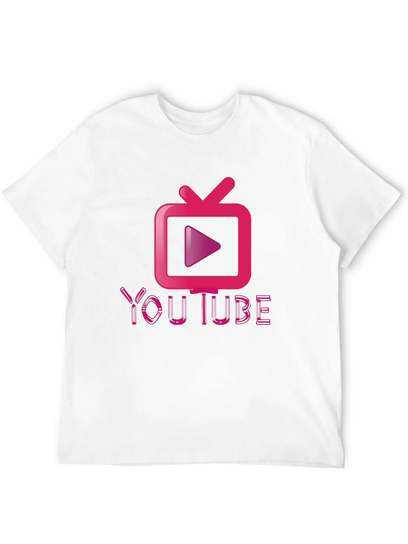 YouTube Inspired Graphic Tee
