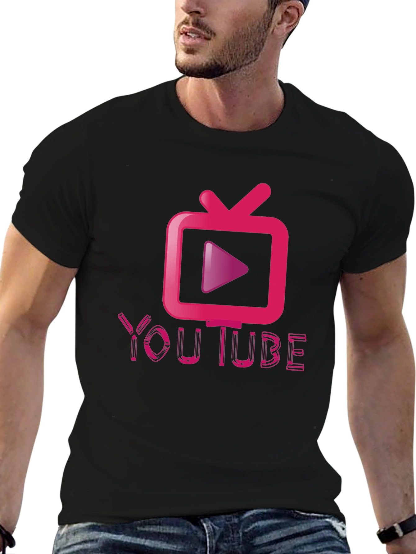YouTube Inspired Graphic Tee