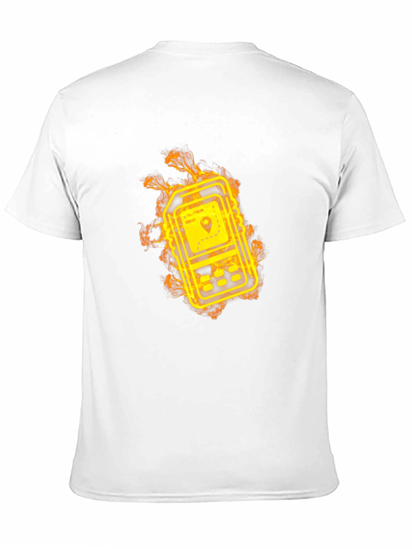 Fiery GPS Navigator Graphic T-Shirt
