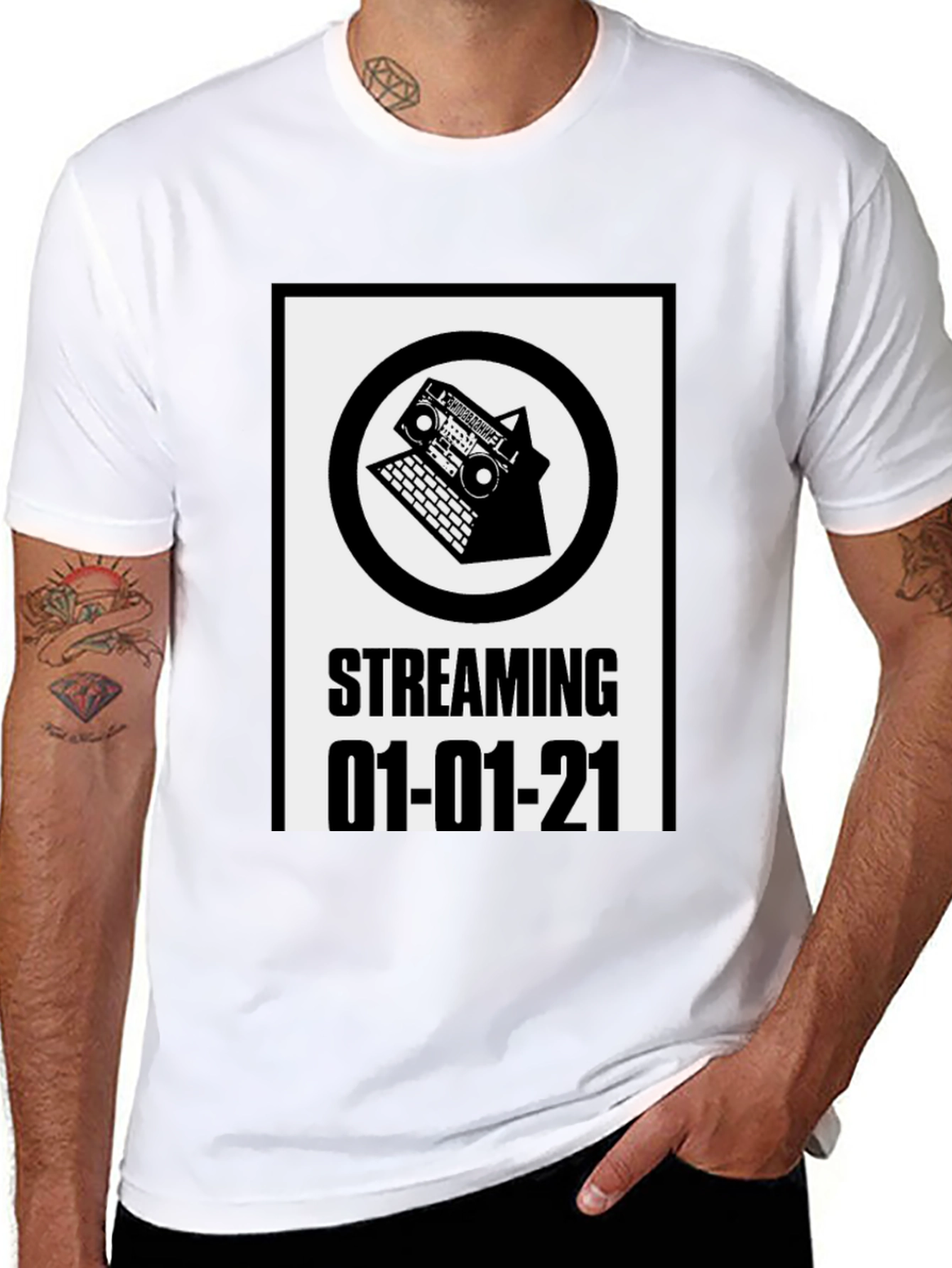 Streaming Music T-Shirt - 01-01-21