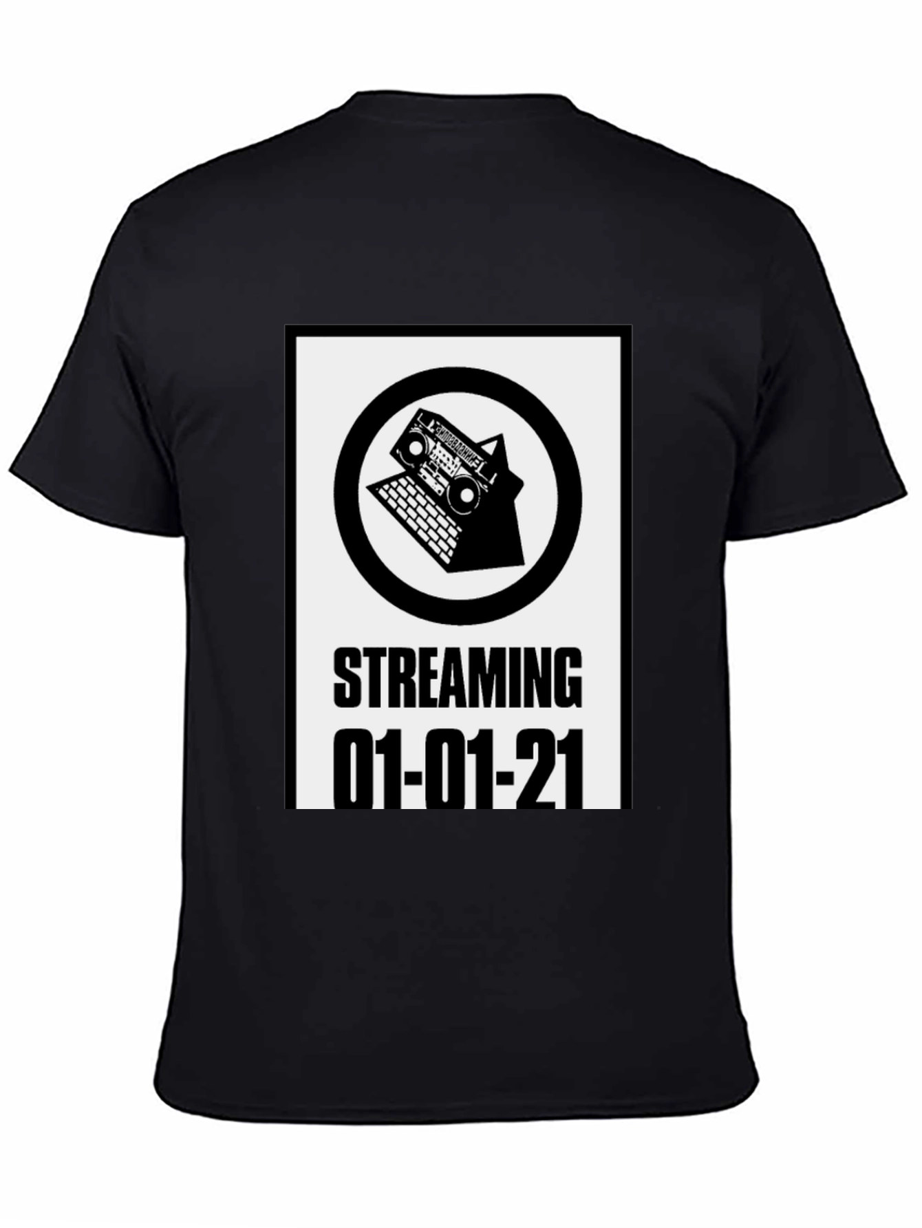 Streaming Music T-Shirt - 01-01-21