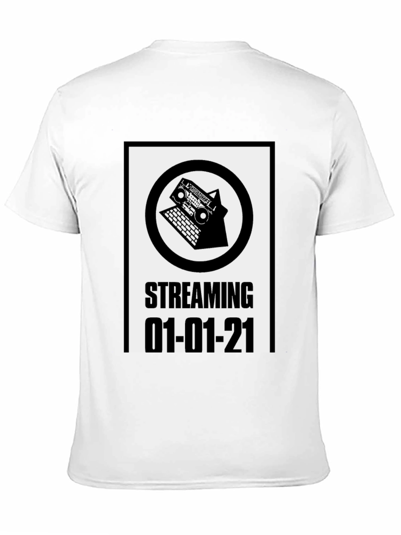 Streaming Music T-Shirt - 01-01-21