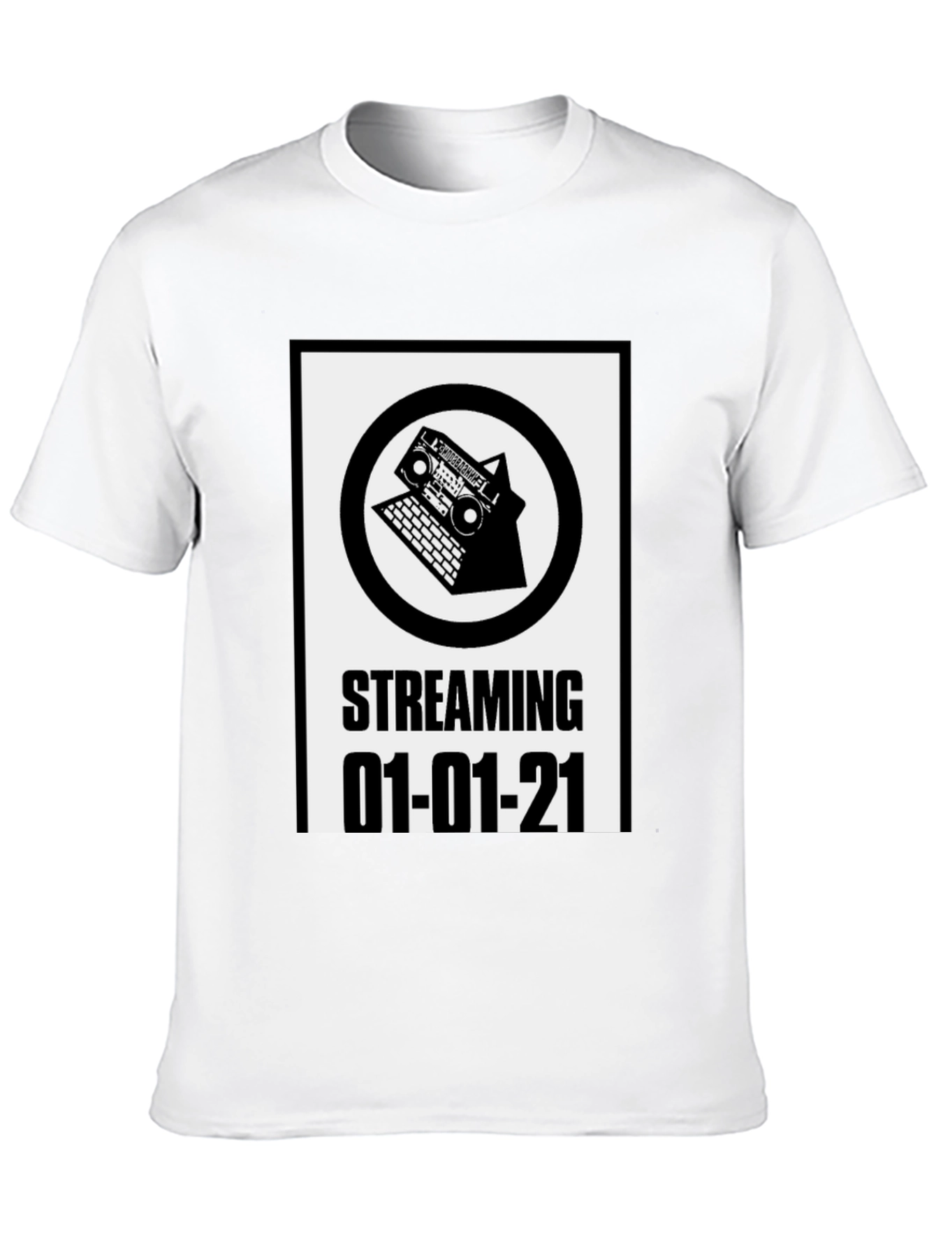 Streaming Music T-Shirt - 01-01-21